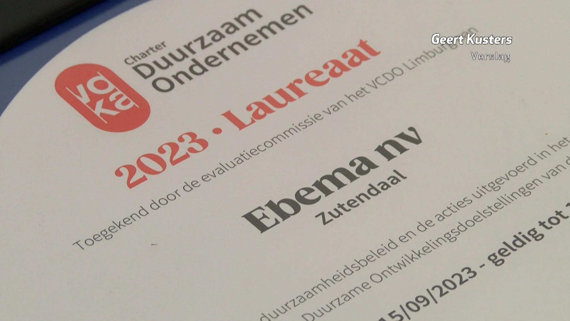 De Toekomstfabriek: Voka reikt charter uit aan bedrijven die duurzaam ondernemen