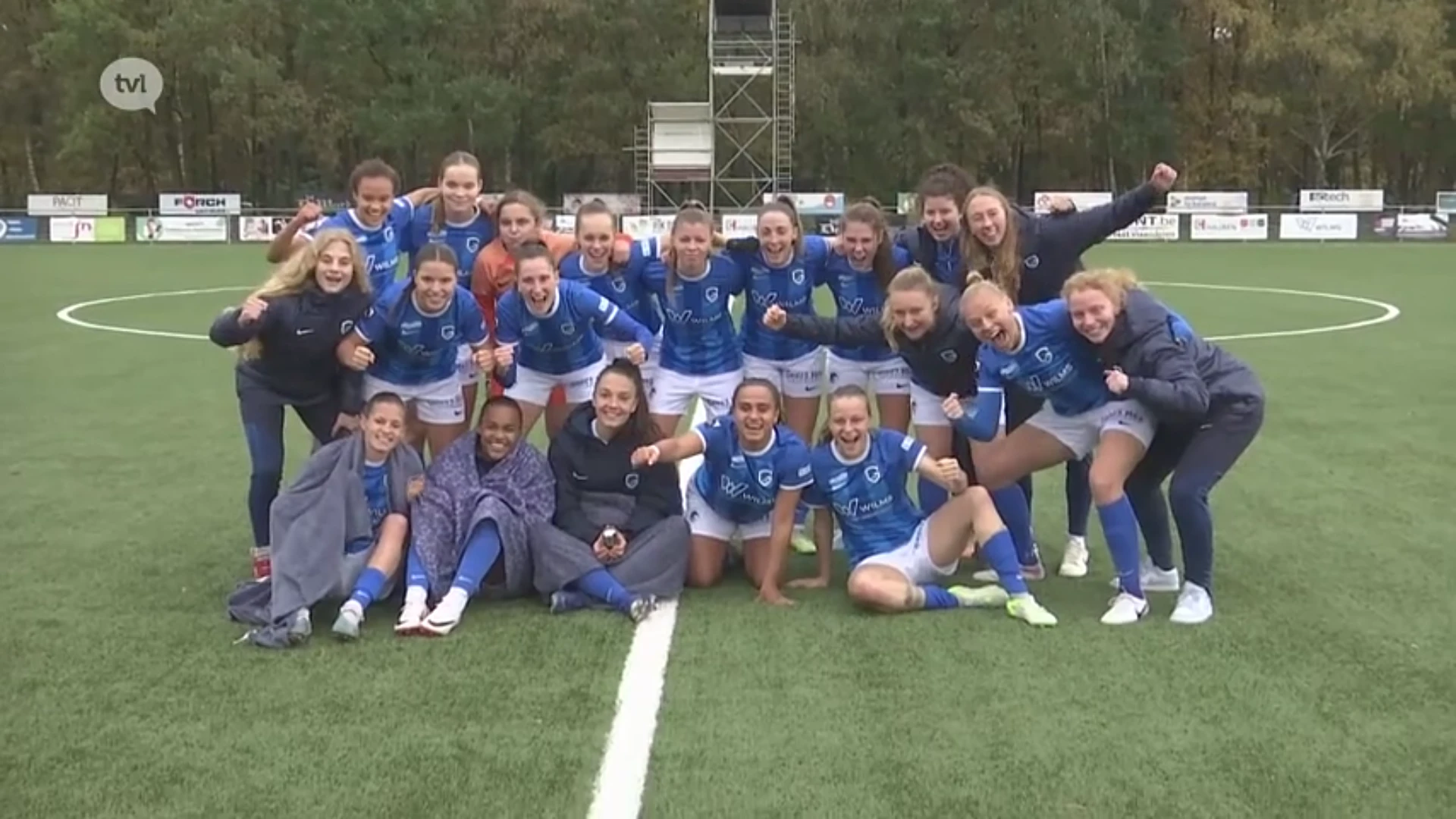 KRC Genk Ladies bekeren verder na vlotte winst tegen OHL B