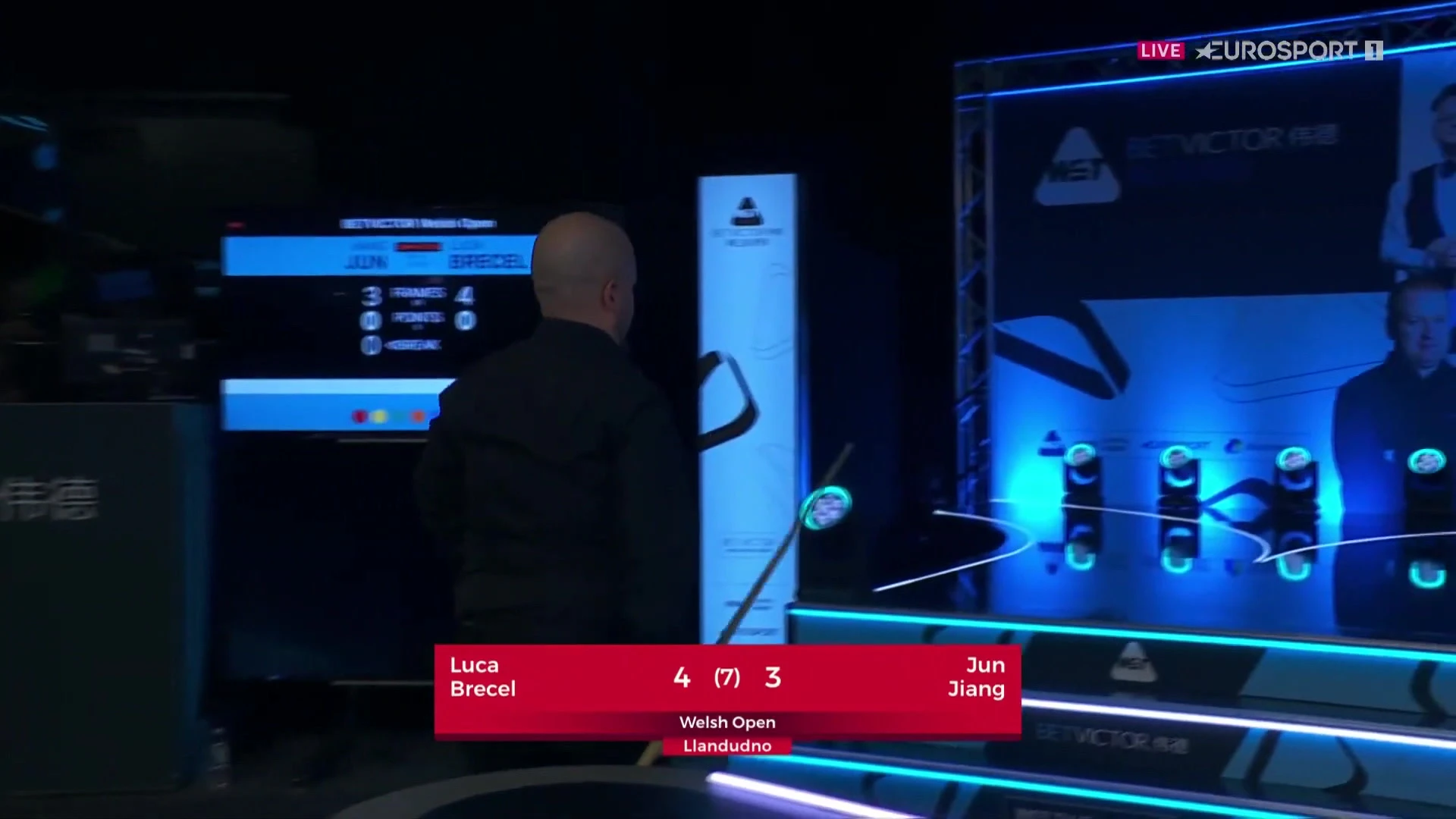 Luca Brecel plaatst zich voor Welsh Open