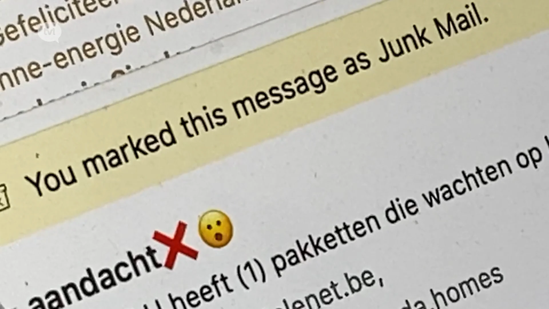 Foute mails