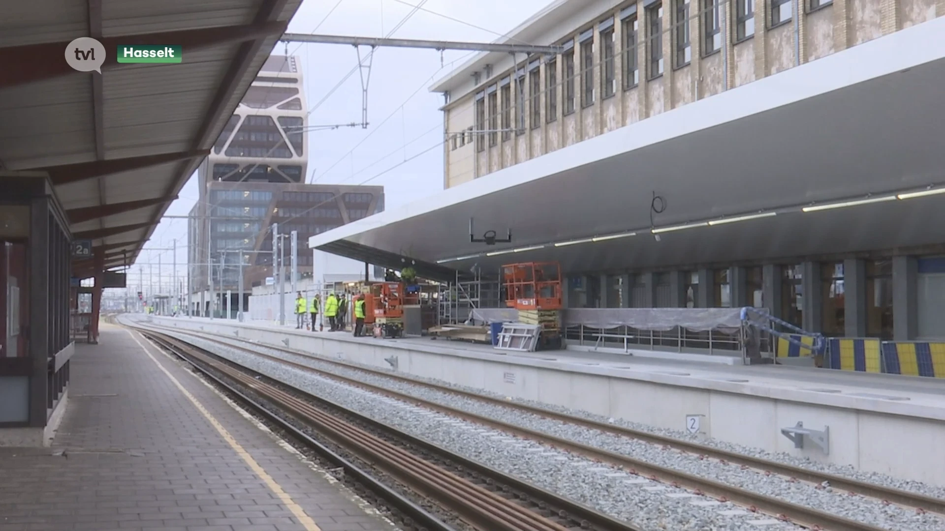Spoor 1 in Hasselts station vanaf maandag in gebruik