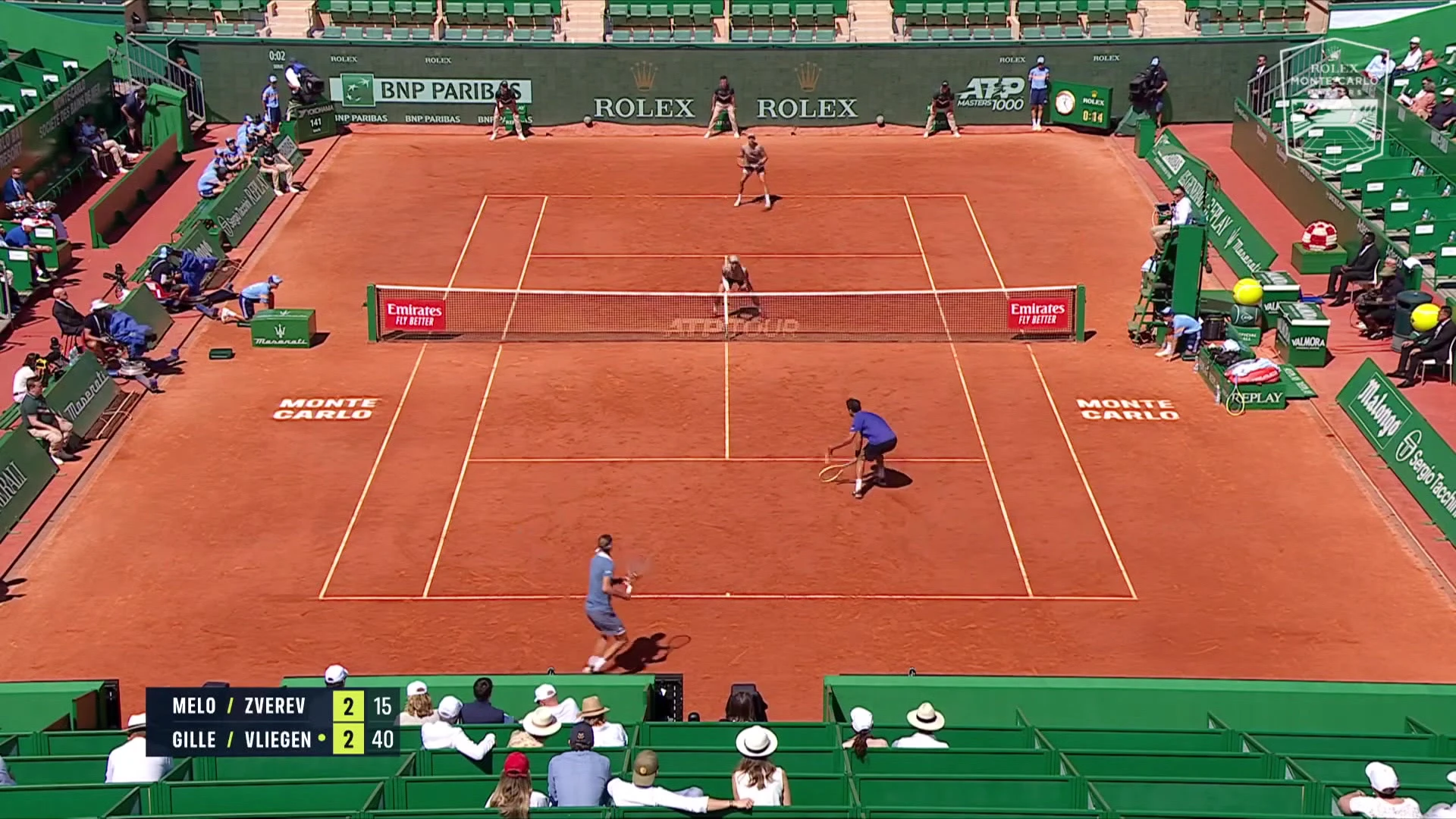 Gillé & Vliegen pakken in Monte Carlo eerste ATP Masters 1000-titel