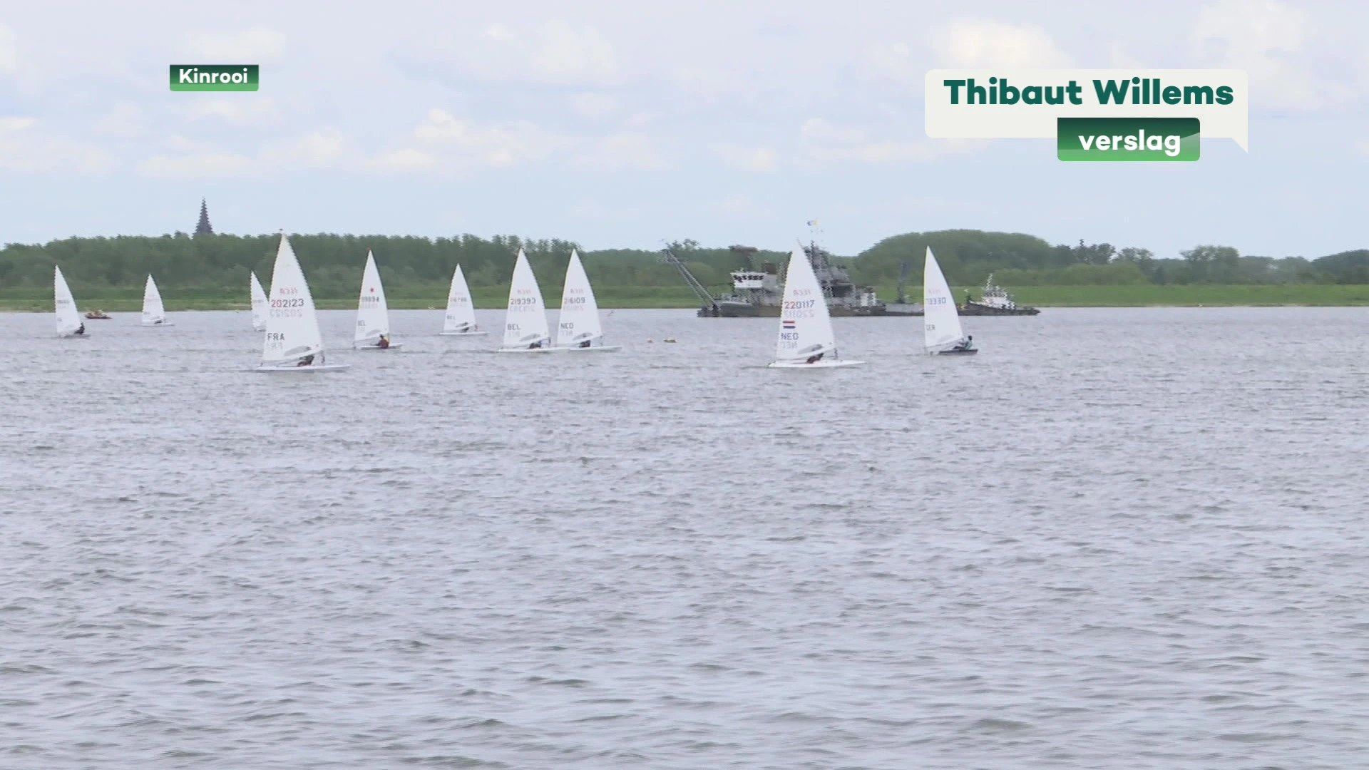 Kinrooise regatta heeft primeur met gps-boeien