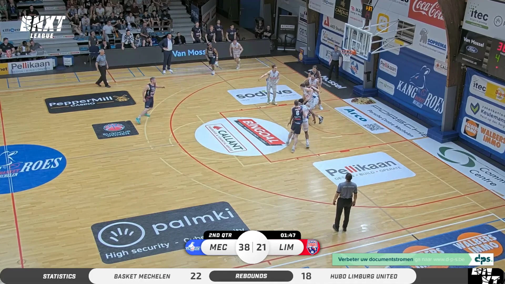 Limburg United verliest van mechelen en moet morgen nog vol aan de bak