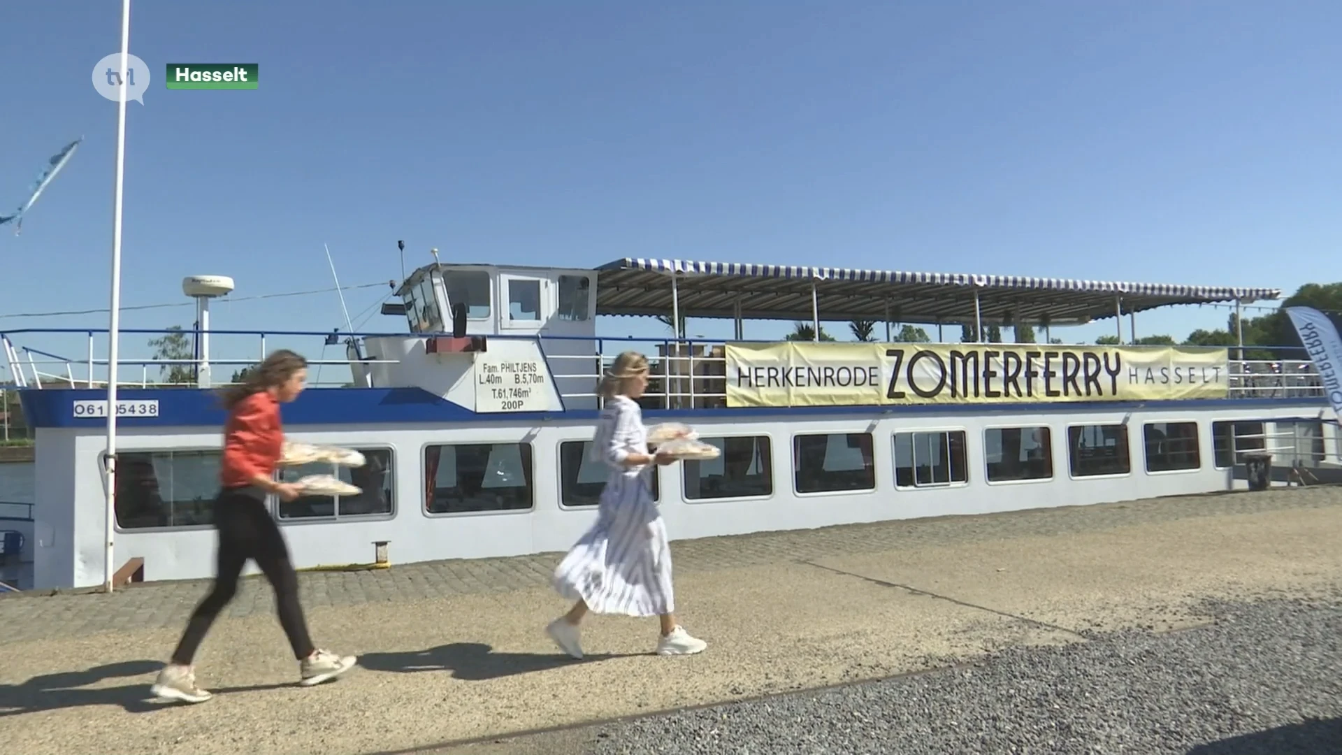 Virga Jesseboot vaart tussen Hasselt en Herkenrode
