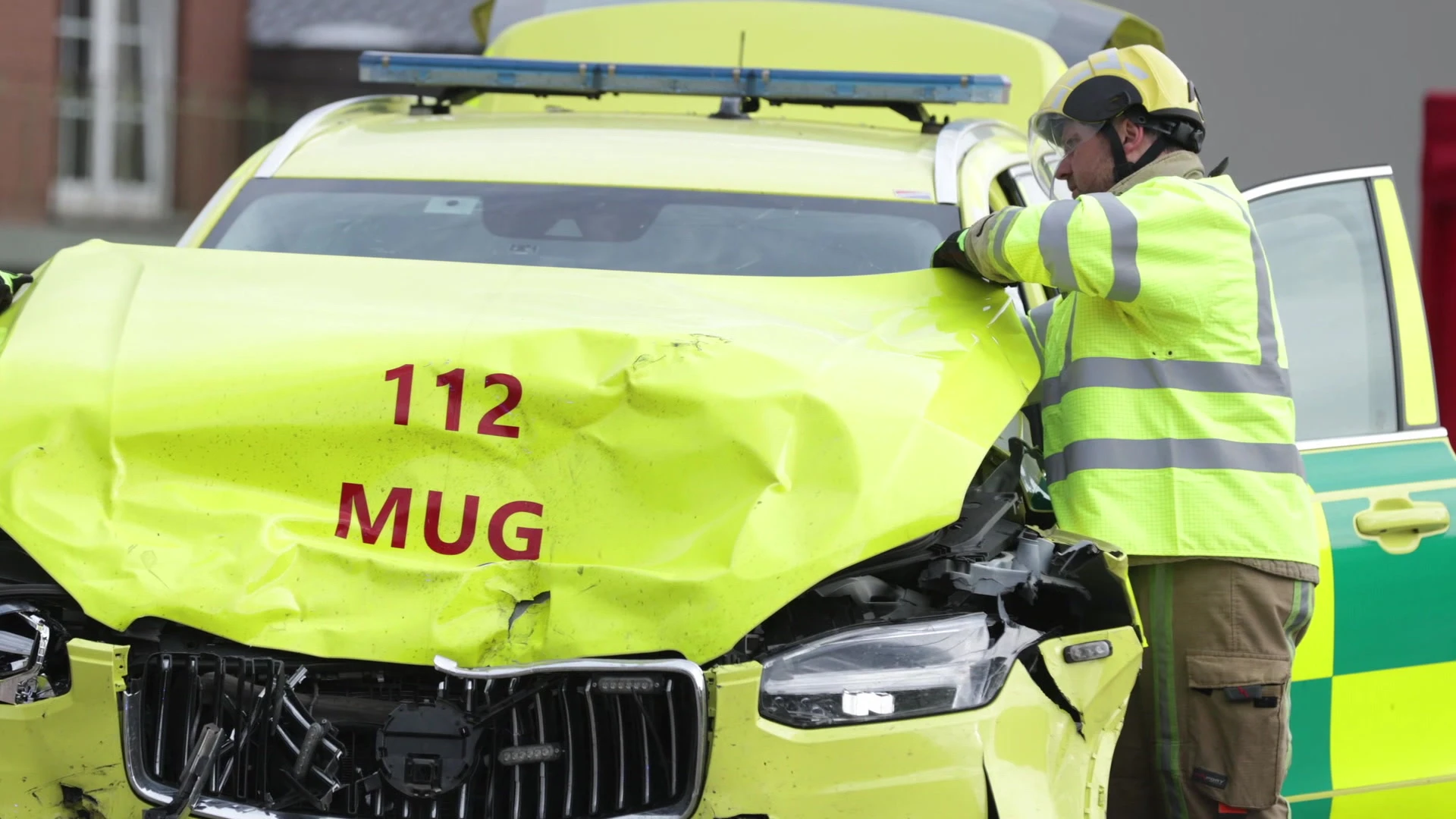 Zware klap tegen MUG-voertuig op weg naar spoedinterventie eist dode in Tongeren