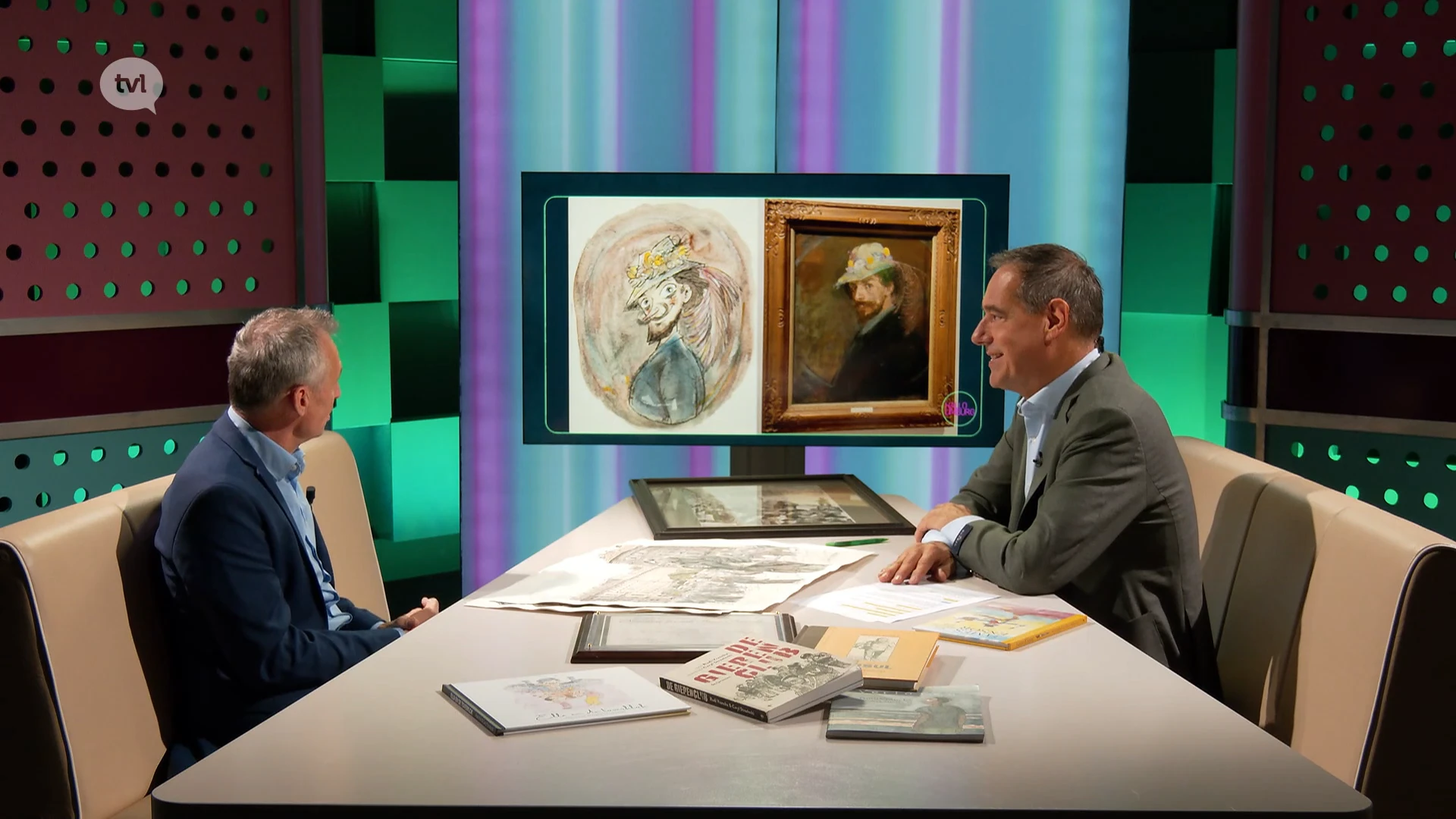 Caryl Strzelecki tekent James Ensor