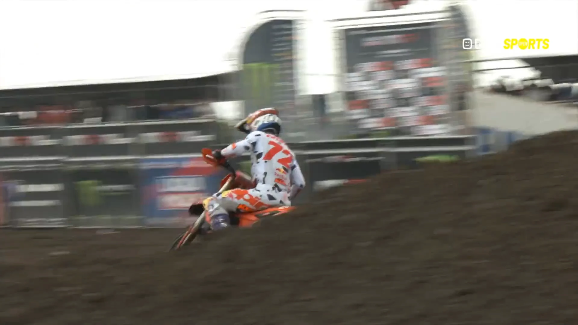 Liam Everts moet tevreden zijn met 7de plaats in MX2 in Duitsland