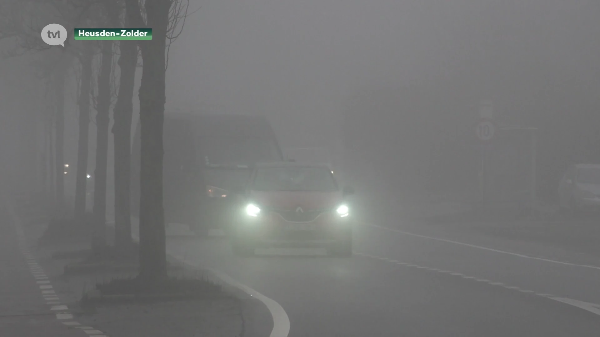 Dichte mist: vrouw komt om in Heusden-Zolder