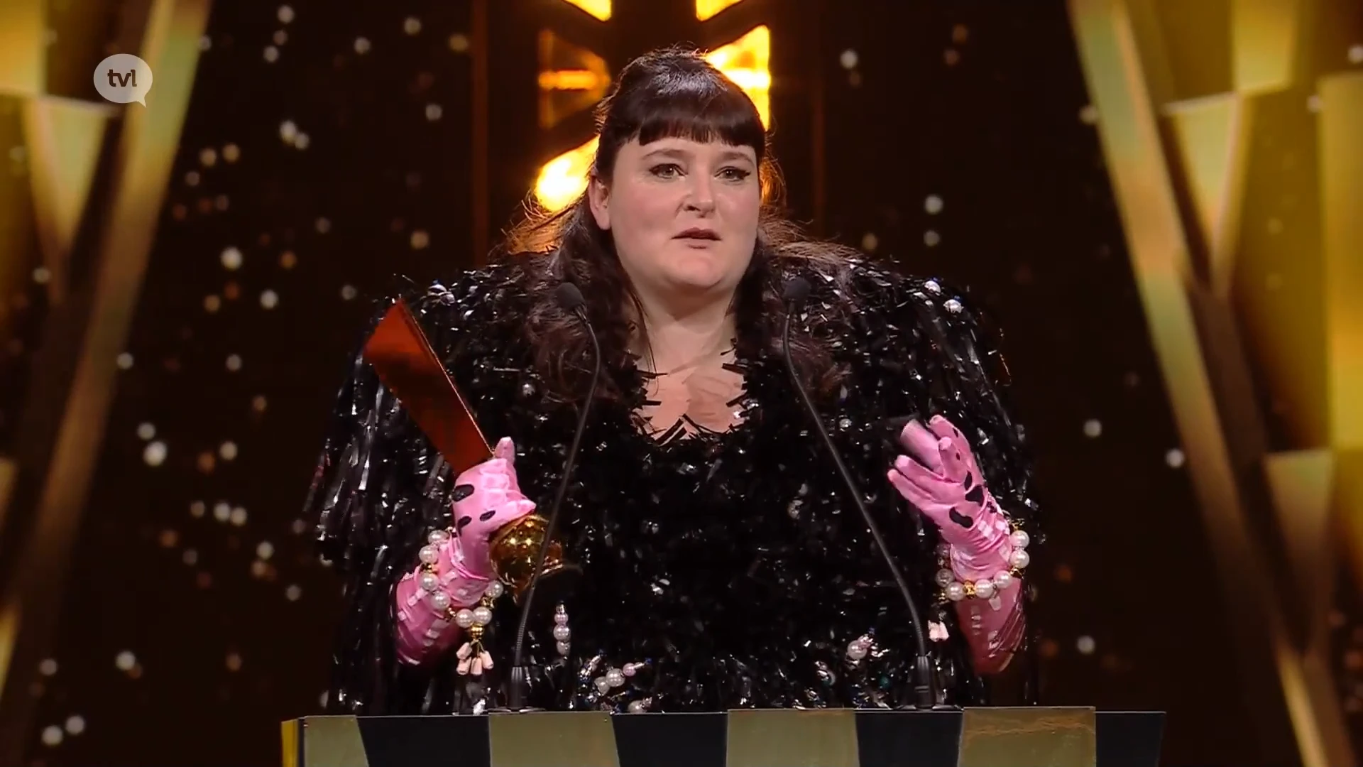Wat een weekend voor actrice Daphne Agten: eerst een Ensor, dan een Kastaar