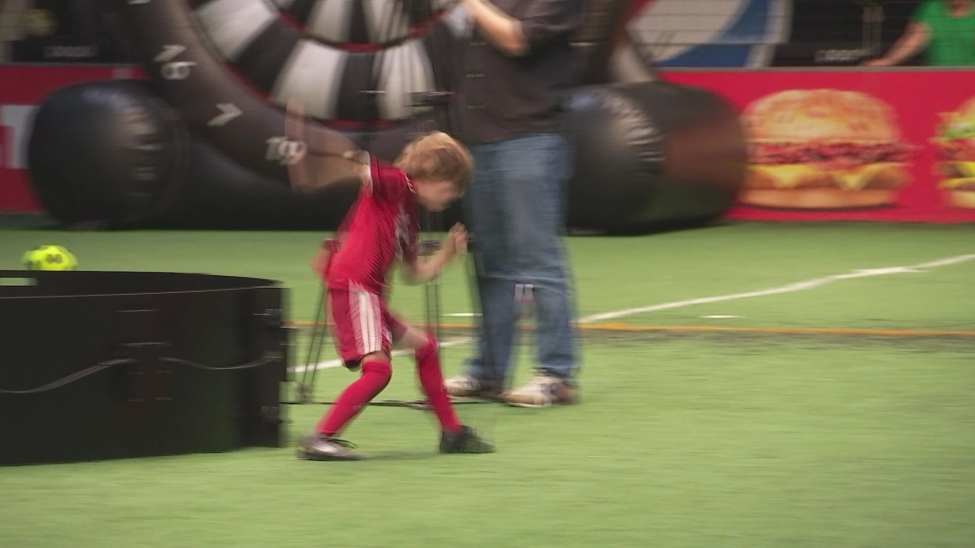 Dribbelkoning Junior: Felix Vanermen (FC Landen)