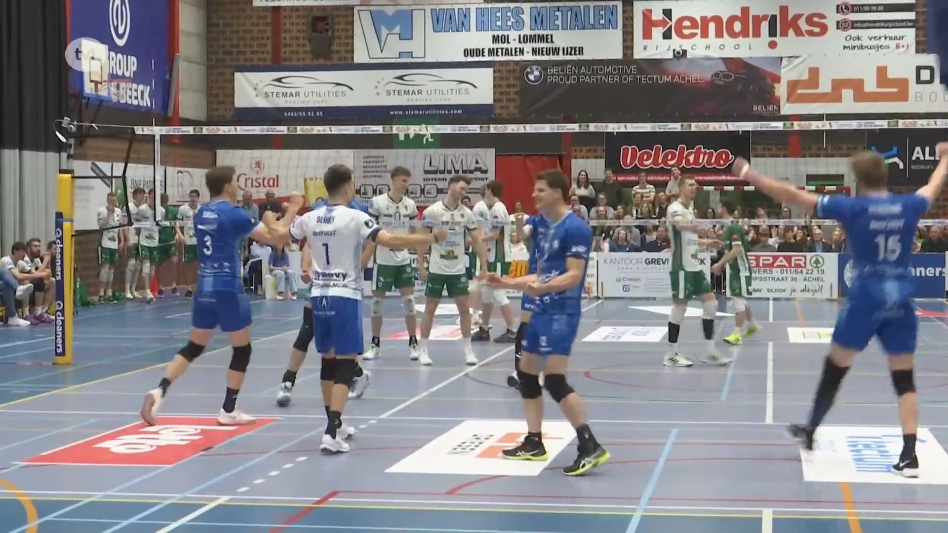 Tectum Achel verlaat play-offs met opgeheven hoofd
