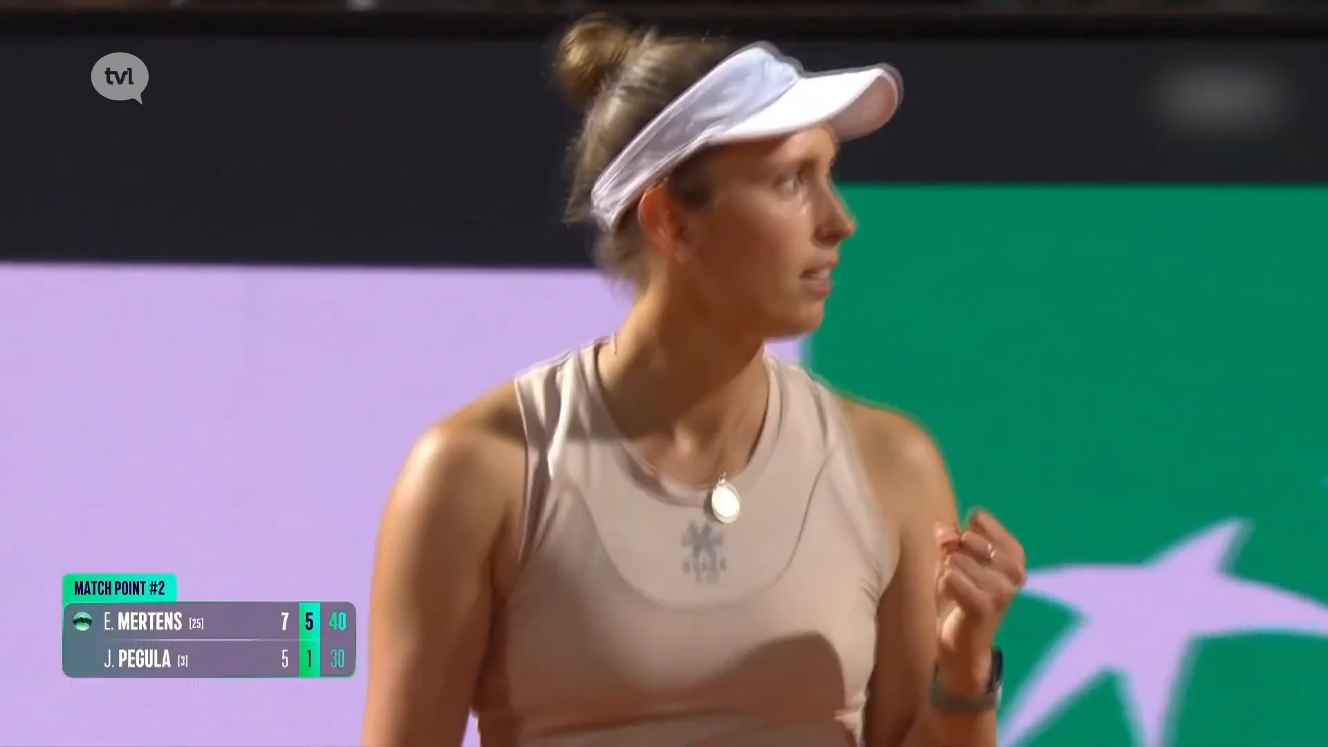 Elise Mertens wipt nummer 4 van de wereld Pegula in Rome