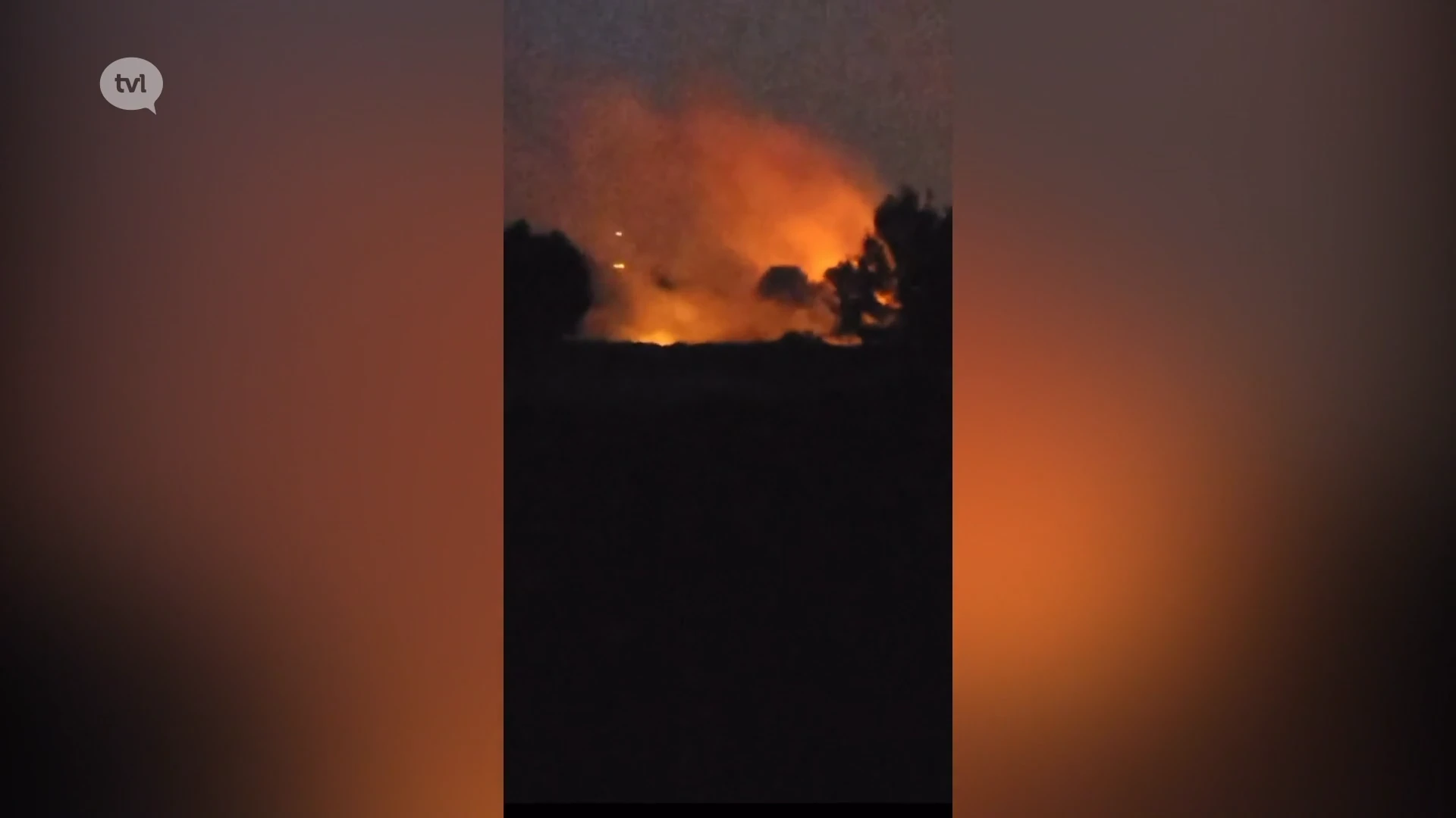 75 brandweermannen bestrijden vuur in Nationaal Park