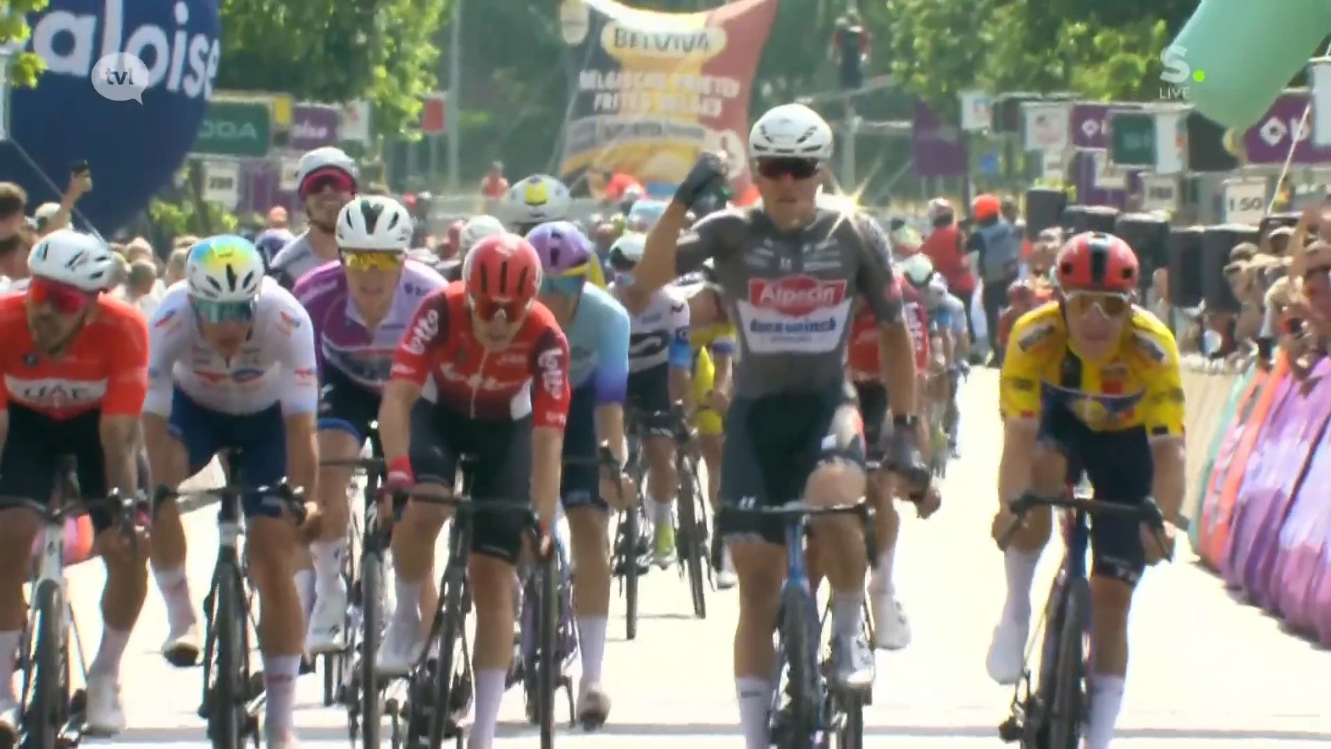 Philipsen wint tweede rit in Baloise Belgium Tour