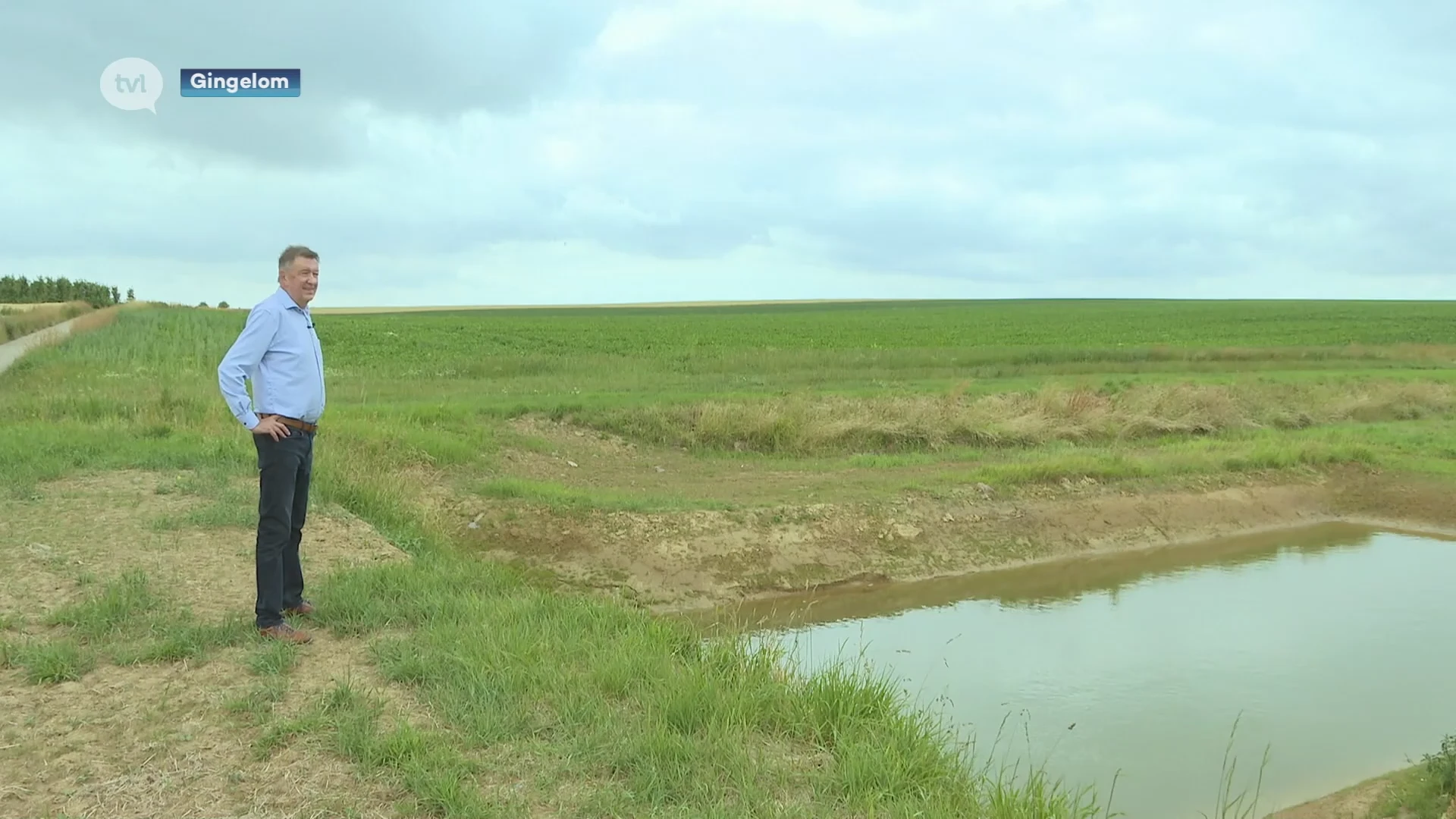Gingelom gebruikt erosiebuffers straks ook tegen droogte