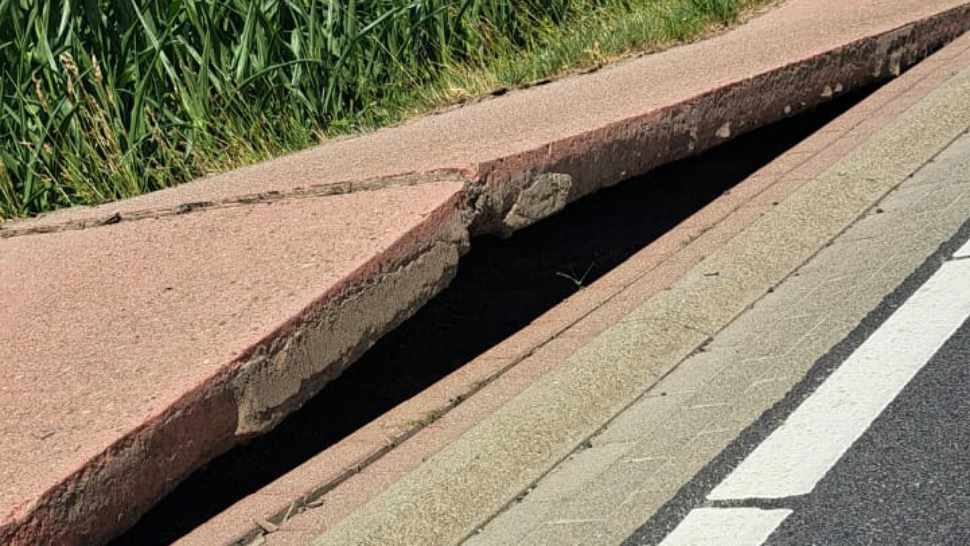 Fietspad in Riemst komt omhoog door hitte