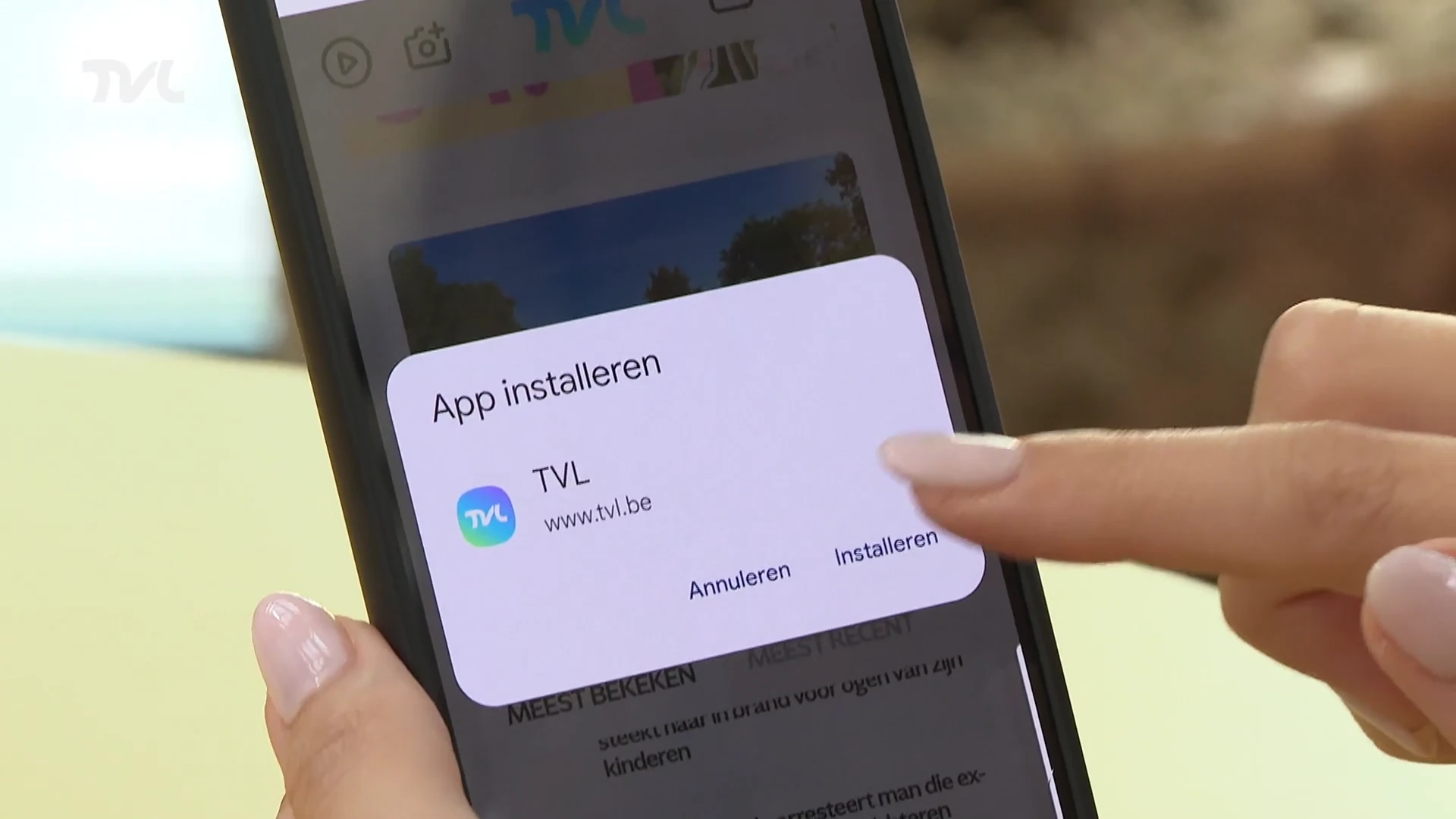 Zo installeer je de TVL web app makkelijk op je smartphone