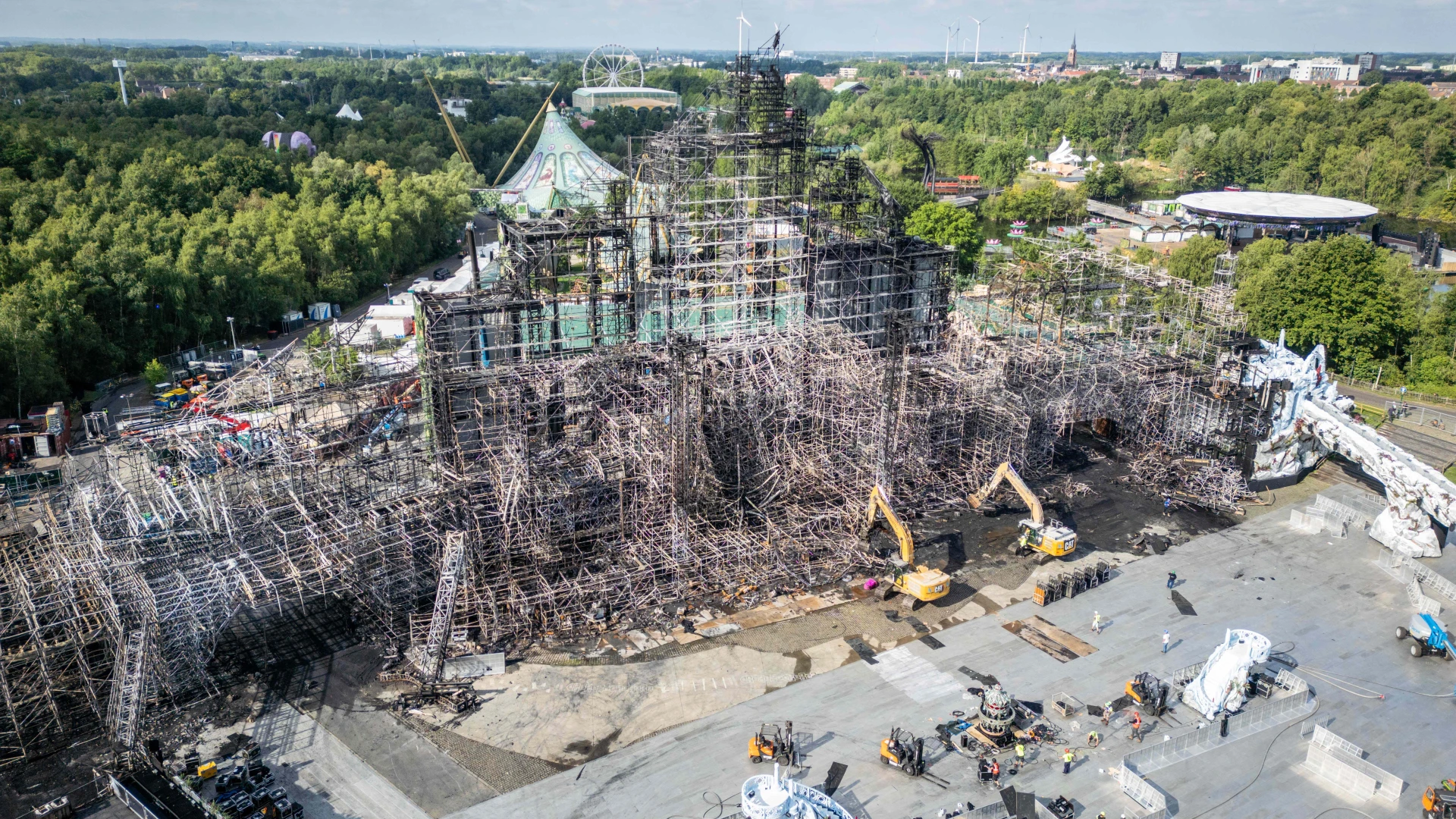 Tomorrowland gaat door: organisatie bouwt nieuwe mainstage
