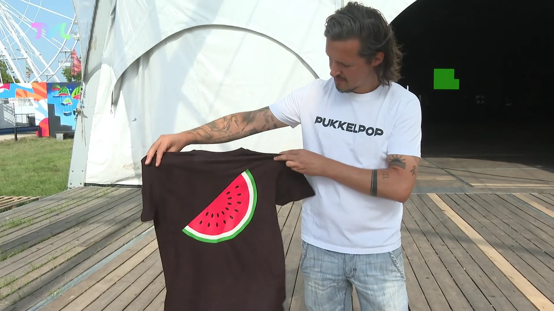 Pukkelpop maakt fors statement voor Gaza