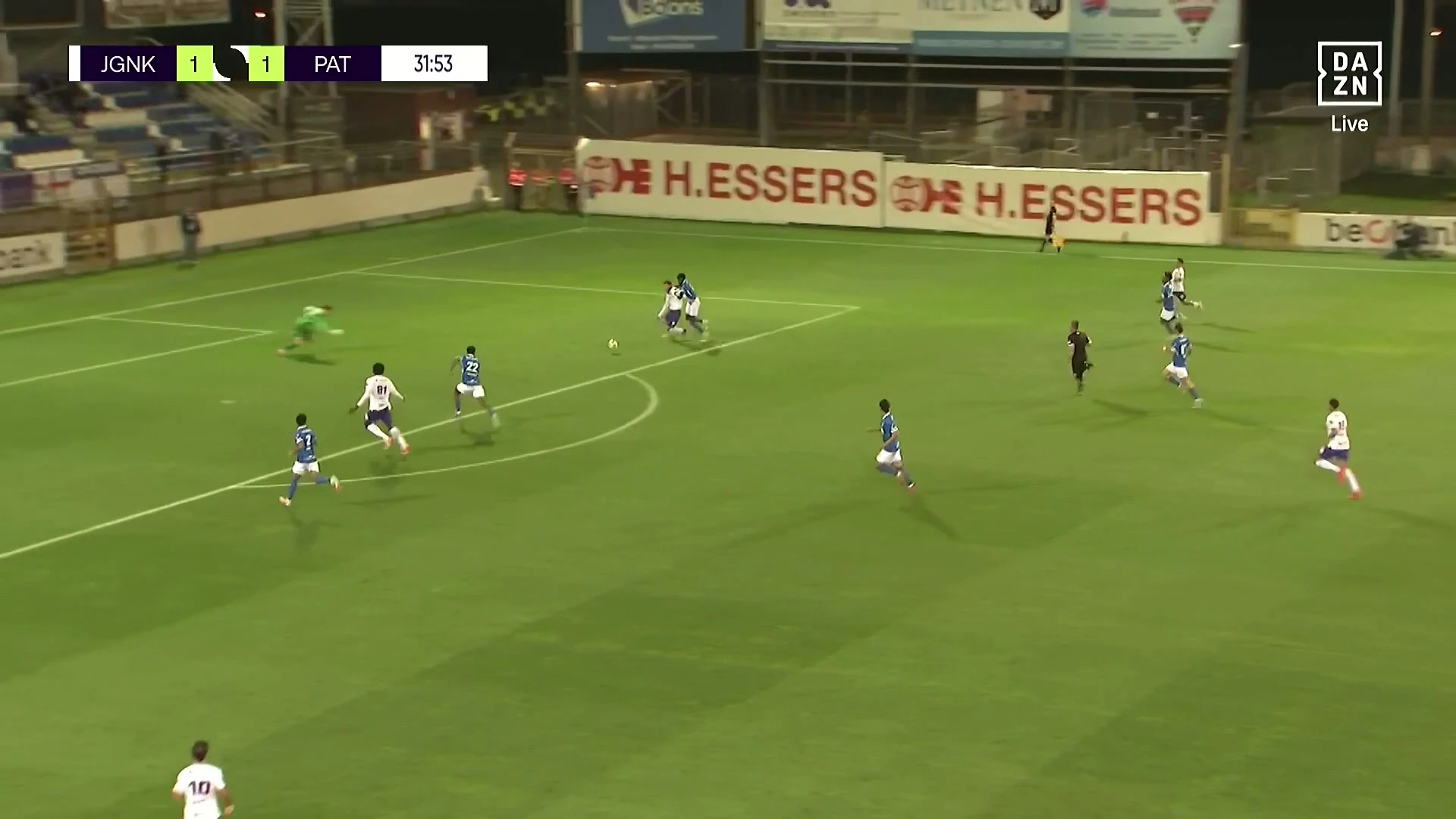 Patro Eisden telt jong Genk in de eerste helft al uit