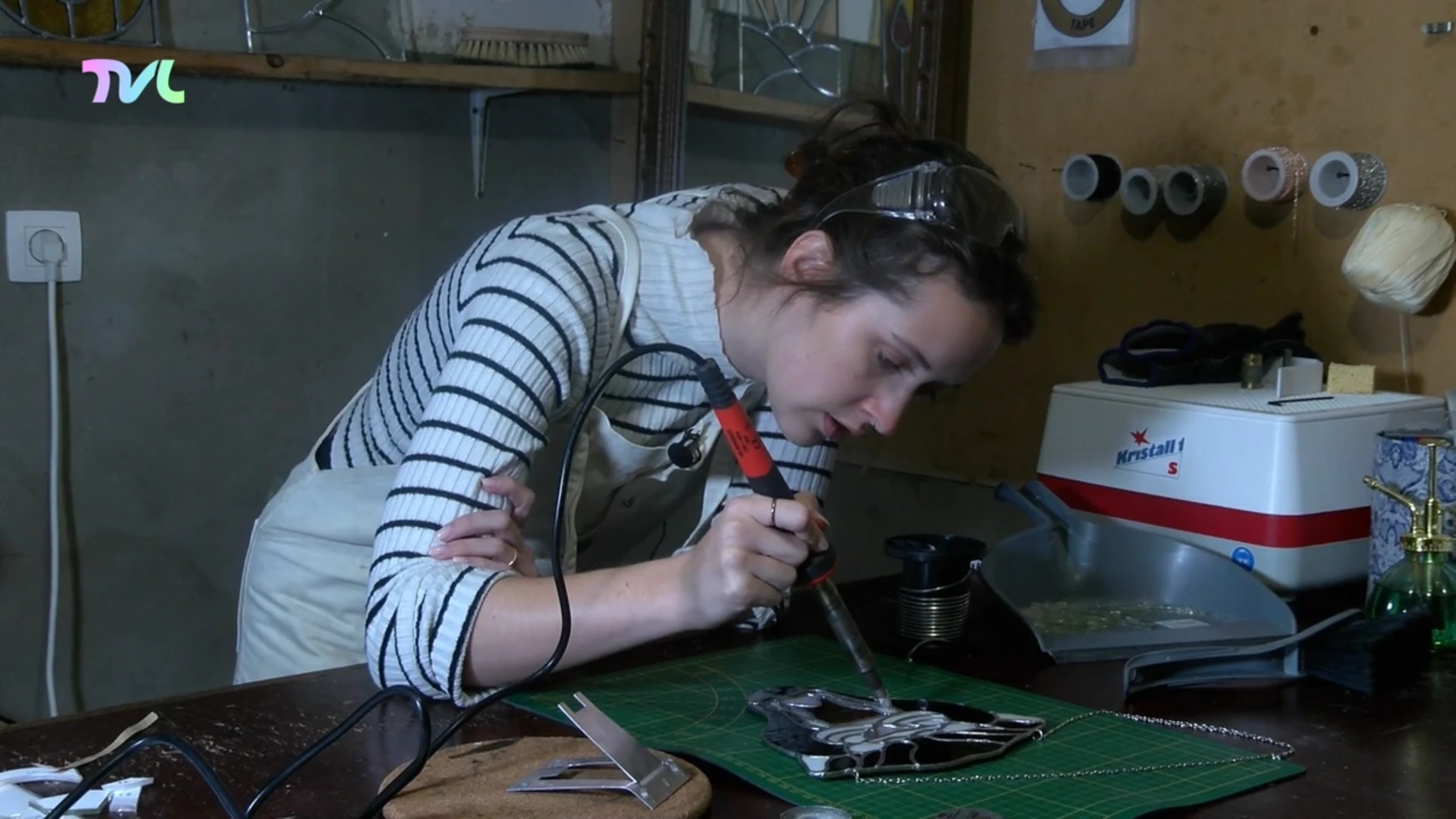 Hoofdafbeelding voor artikel Bocholtse maakt glas in lood…