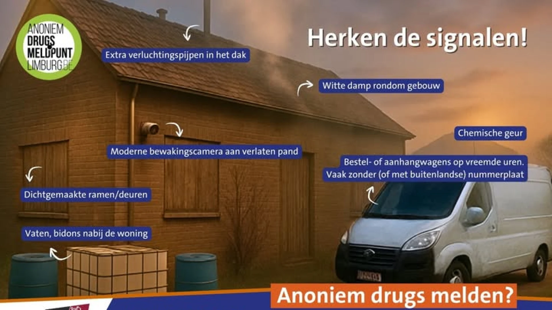 Hoofdafbeelding voor artikel Limburgse politiezones roepen…