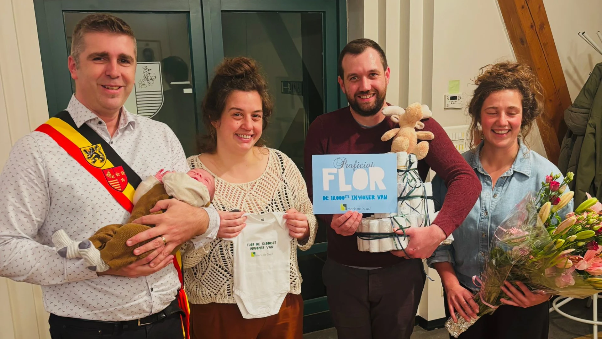 Hoofdafbeelding voor artikel Herk-de-Stad verwelkomt 13.000ste…