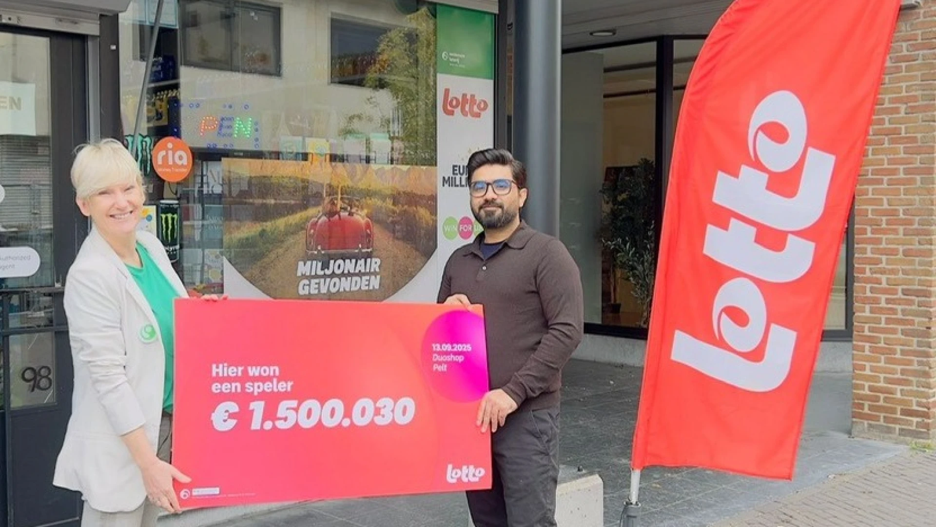 Hoofdafbeelding voor artikel Lotto-winnaar uit Noord-Limburg…