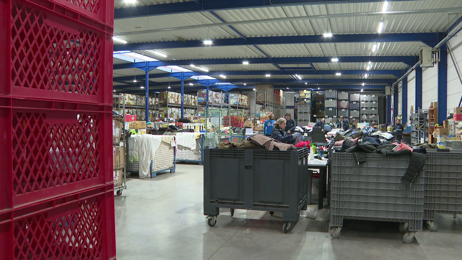 Hoofdafbeelding voor artikel Limburgs textielafval stijgt…