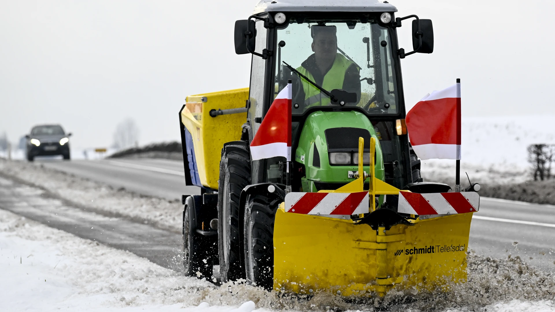 Rij voorzichtig: KMI breidt code geel uit tot morgen