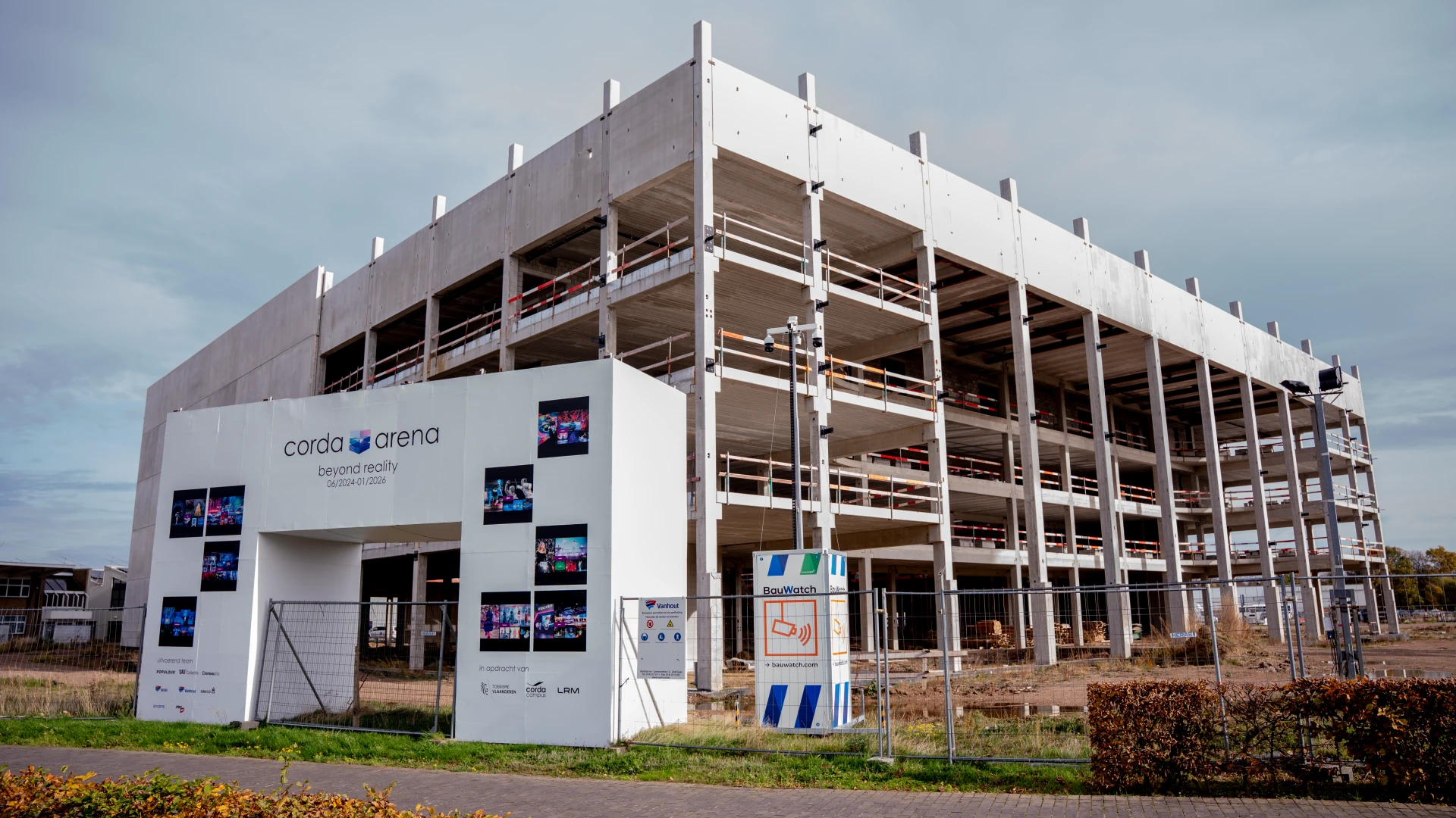 Hoofdafbeelding voor artikel Bouw Corda Arena hervat na…