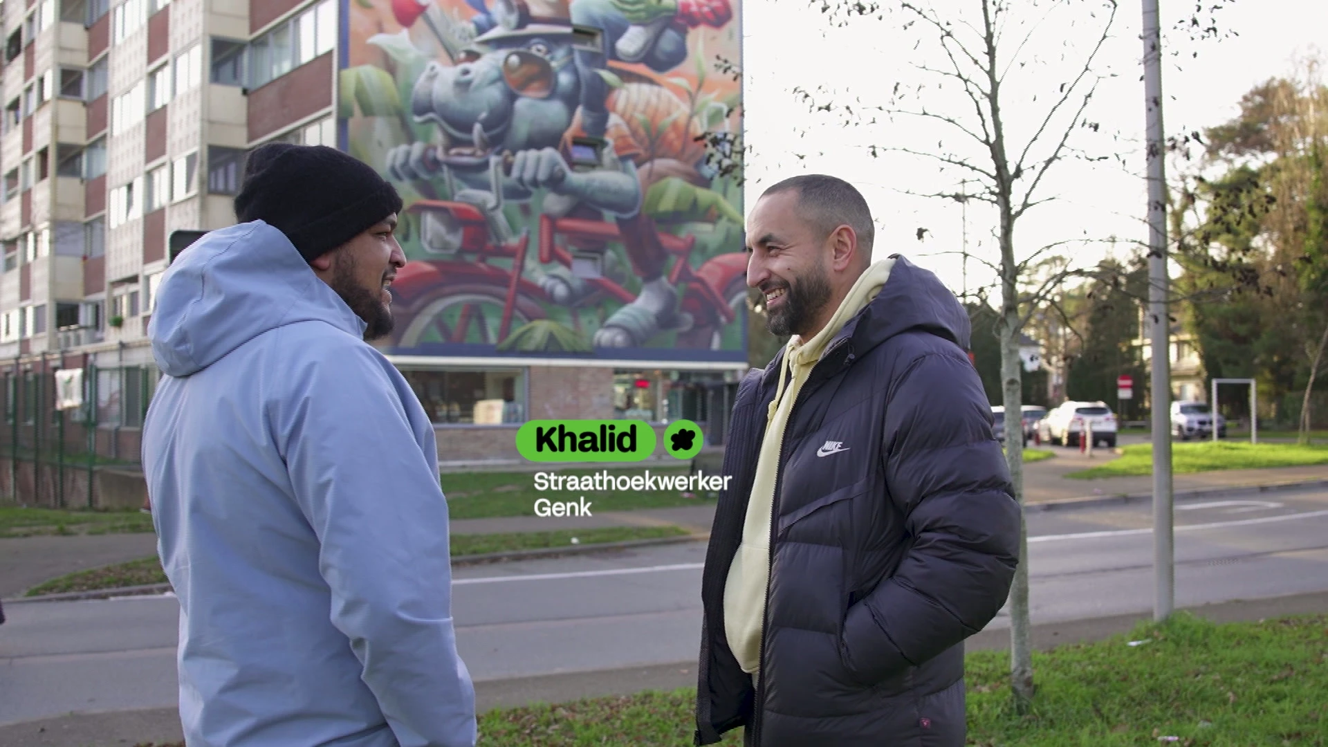 Hoofdafbeelding voor artikel STAD GENK - Khalid Straathoekwerker