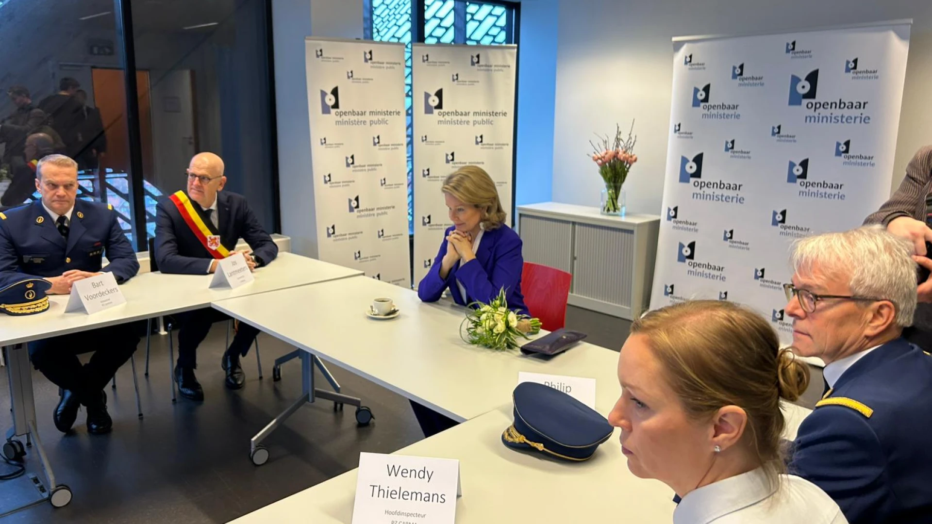 Hoofdafbeelding voor artikel Koningin Mathilde bezoekt…