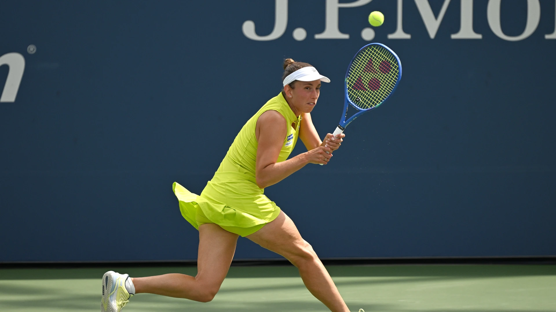 Hoofdafbeelding voor artikel Elise Mertens vlot naar tweede…