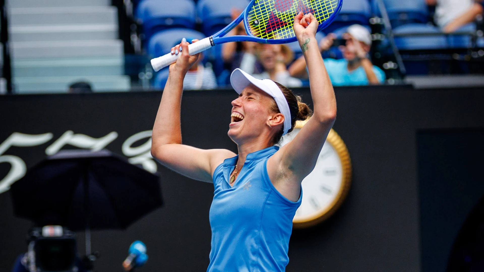Hoofdafbeelding voor artikel Eerste reactie Elise Mertens:…