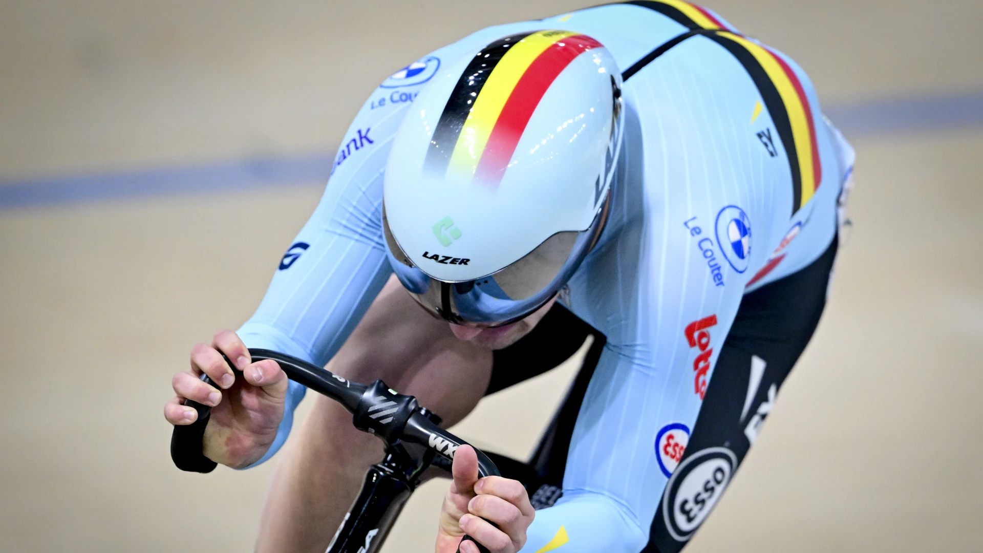 Lowie Nulens uit Kortessem verrast met bronzen EK-medaille op de keirin