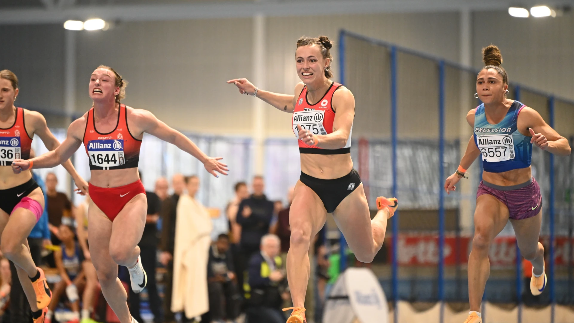 Hoofdafbeelding voor artikel Rani Rosius wint BK 60 meter,…