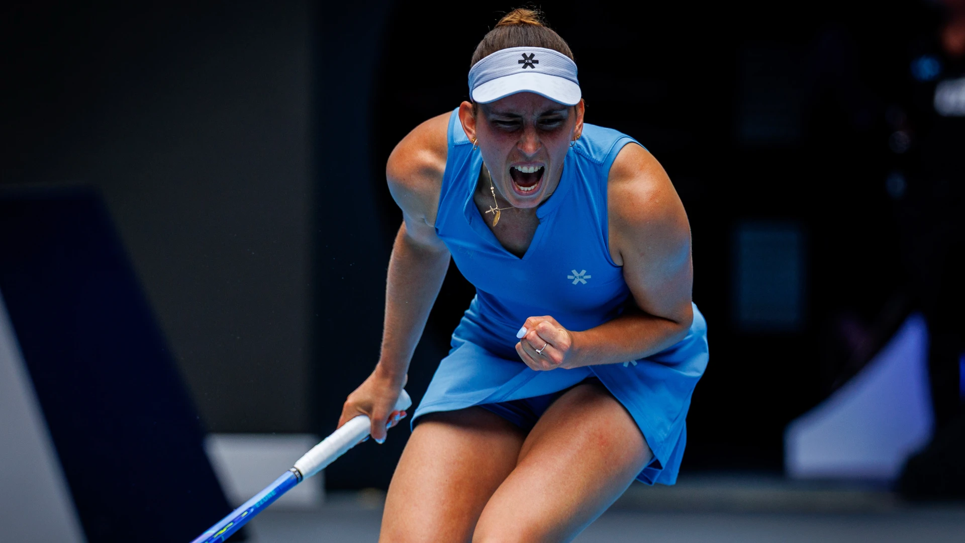 Hoofdafbeelding voor artikel Elise Mertens opent Indian…