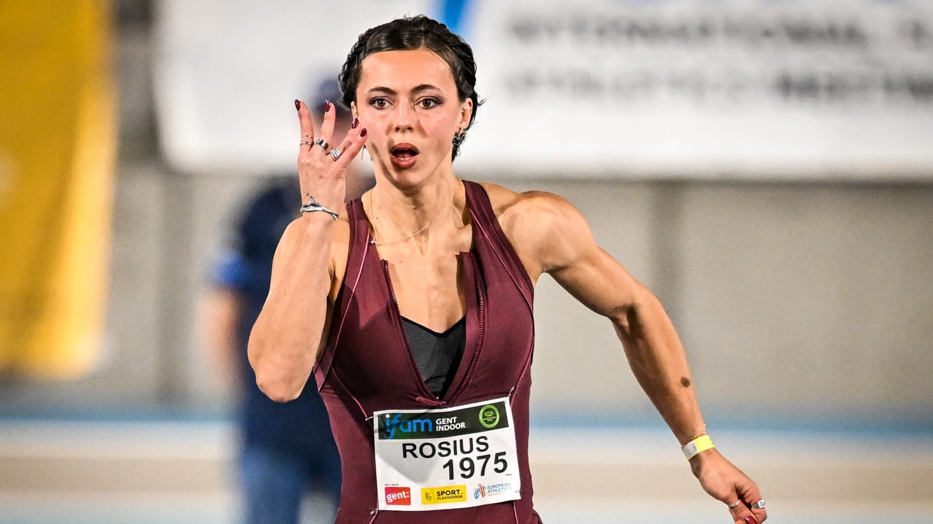 Hoofdafbeelding voor artikel Sprintster Rani Rosius moet…