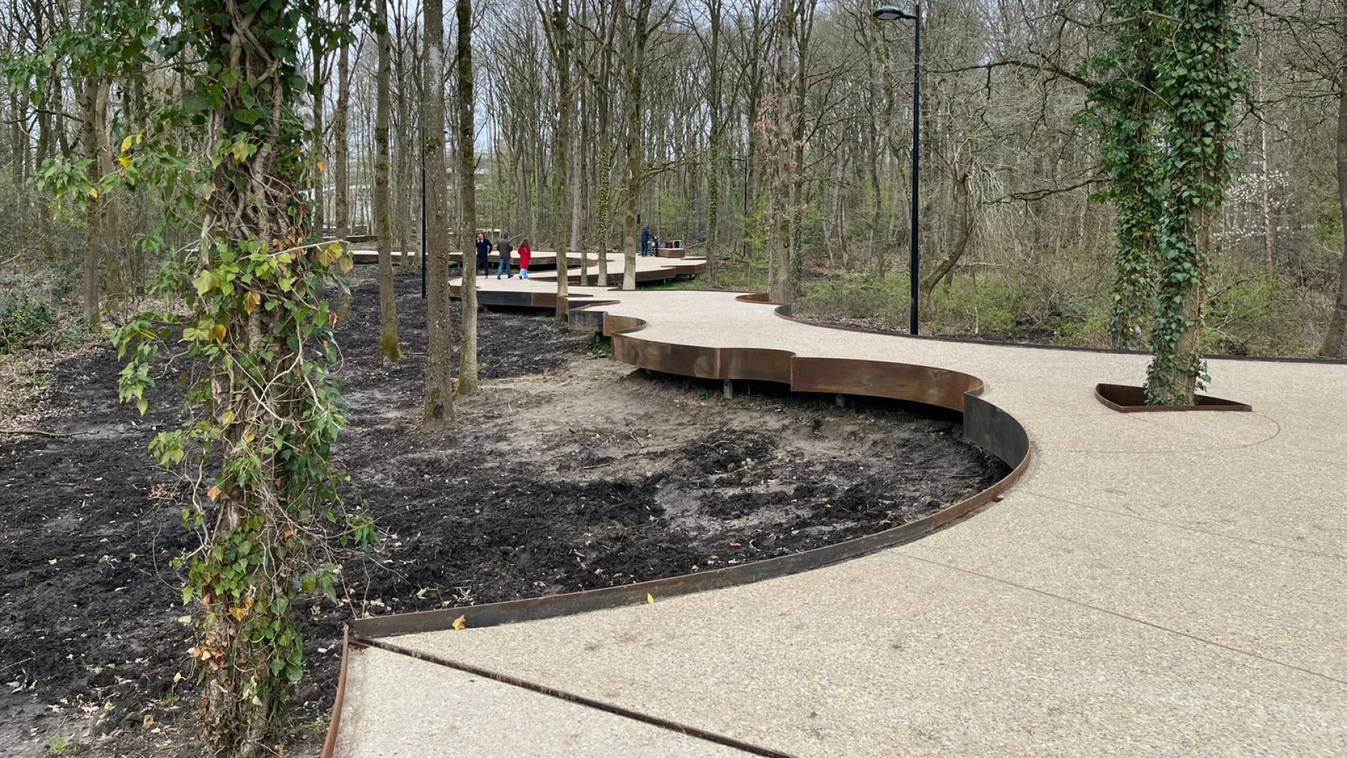 Nieuw wandelpad ingehuldigd op Health Campus in Diepenbeek