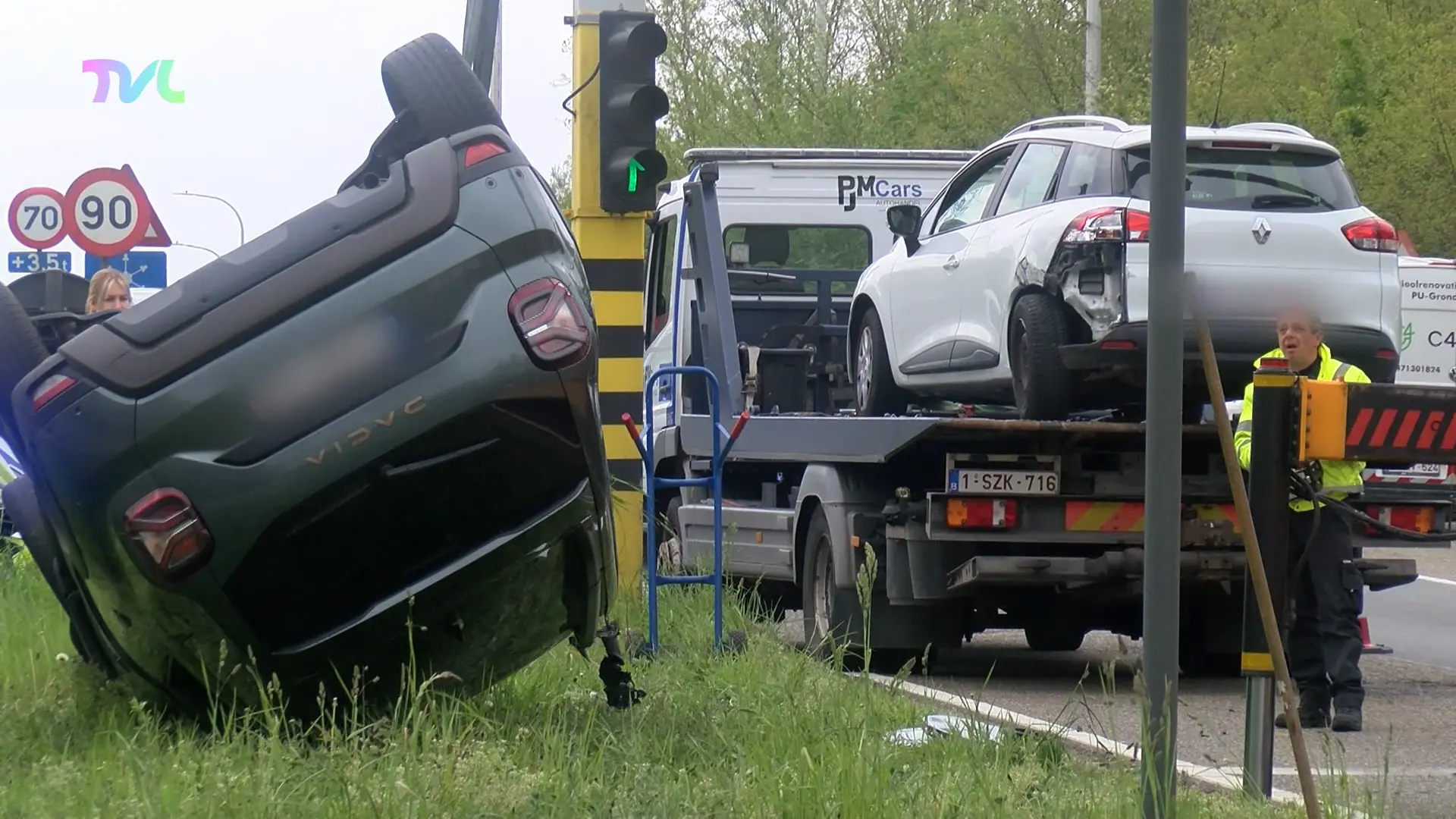 Hoofdafbeelding voor artikel Spectaculair ongeval zorgt…