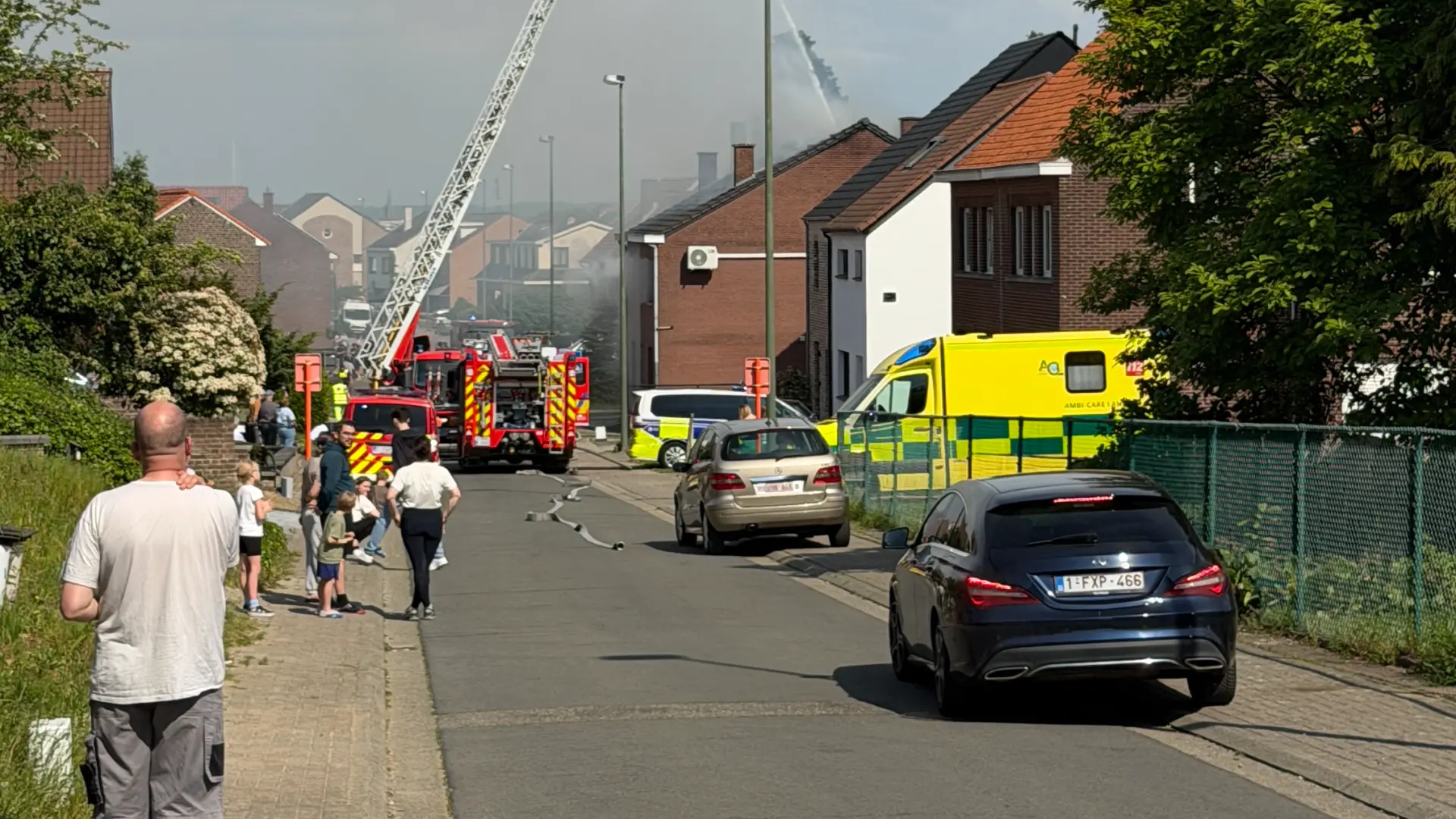 Zware woningbrand in Lanaken, geen gewonden