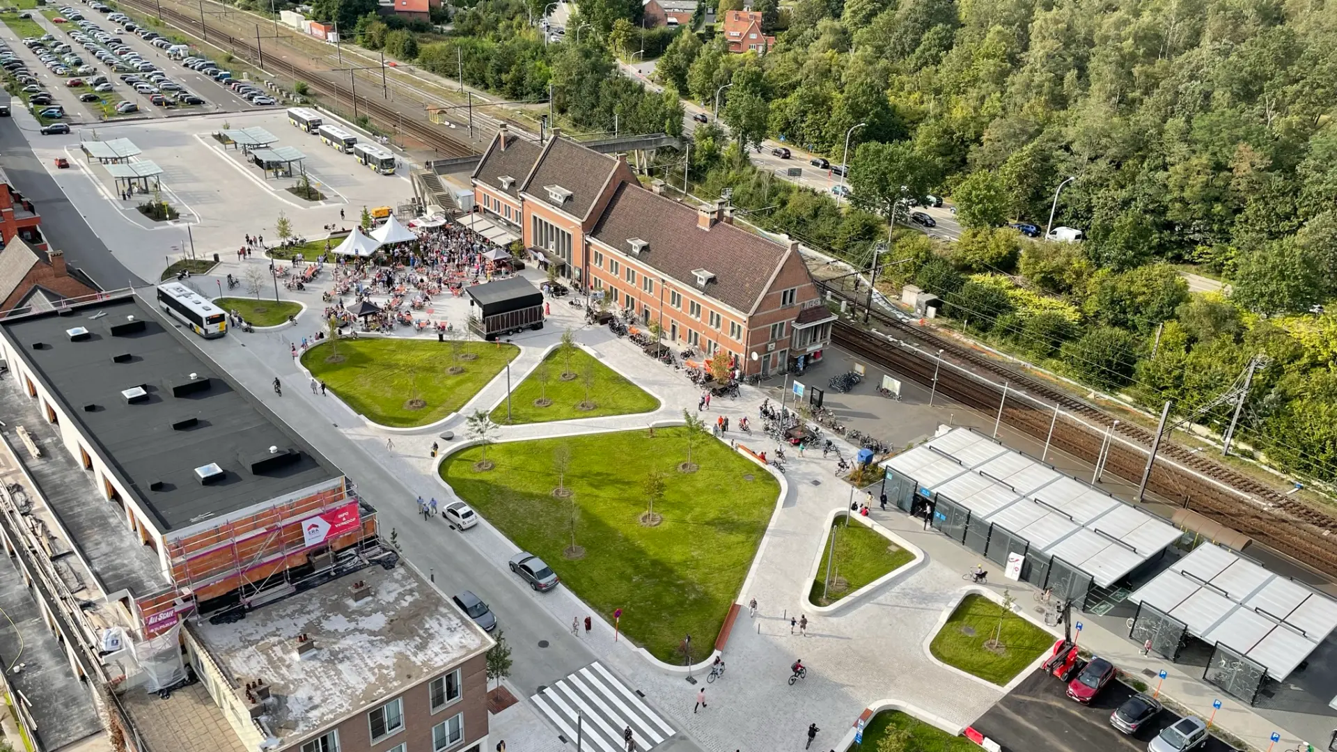 Hoofdafbeelding voor artikel Vernieuwd station van Diest…