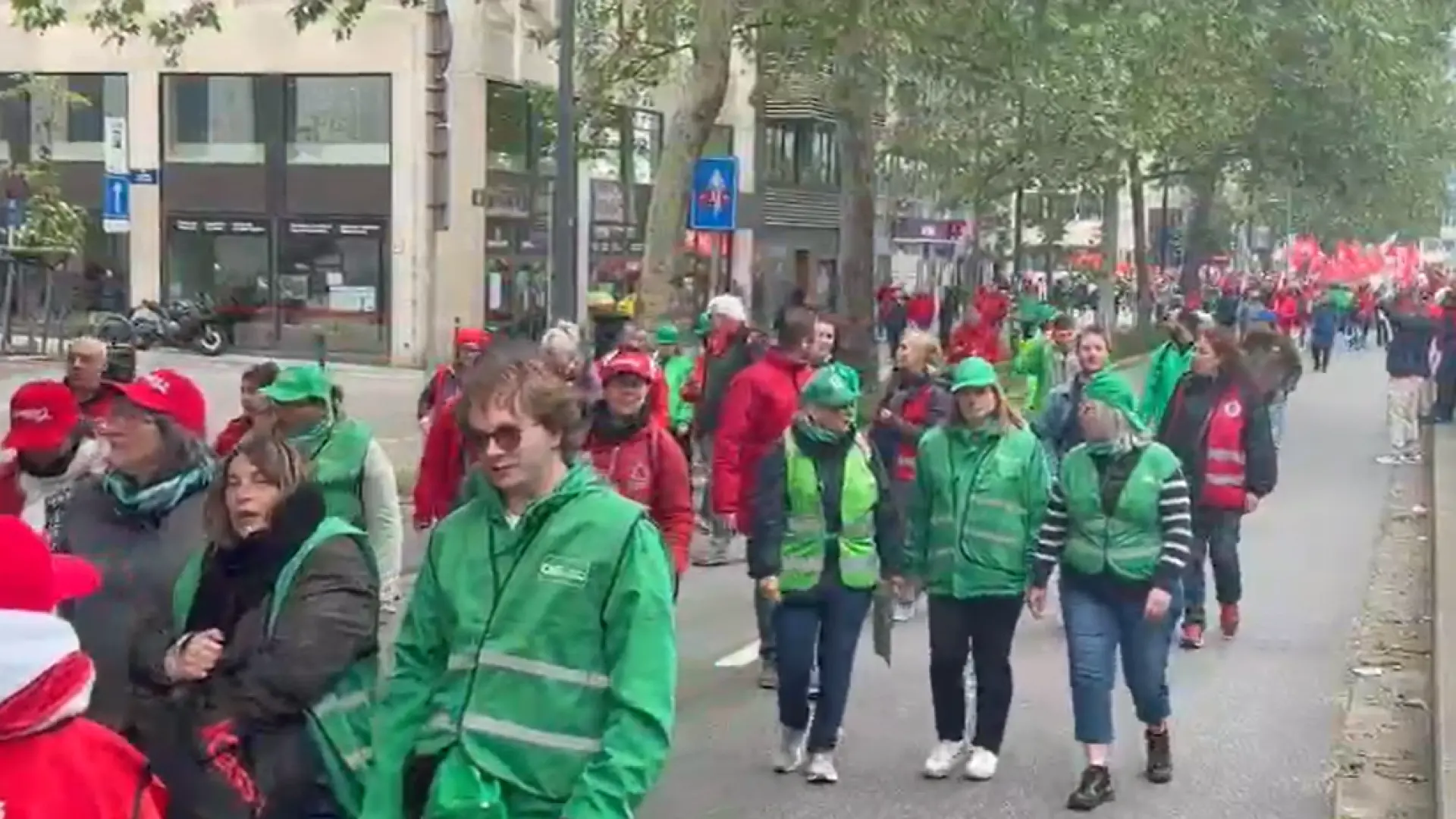 Hoofdafbeelding voor artikel Vakbonden mobiliseren voor…