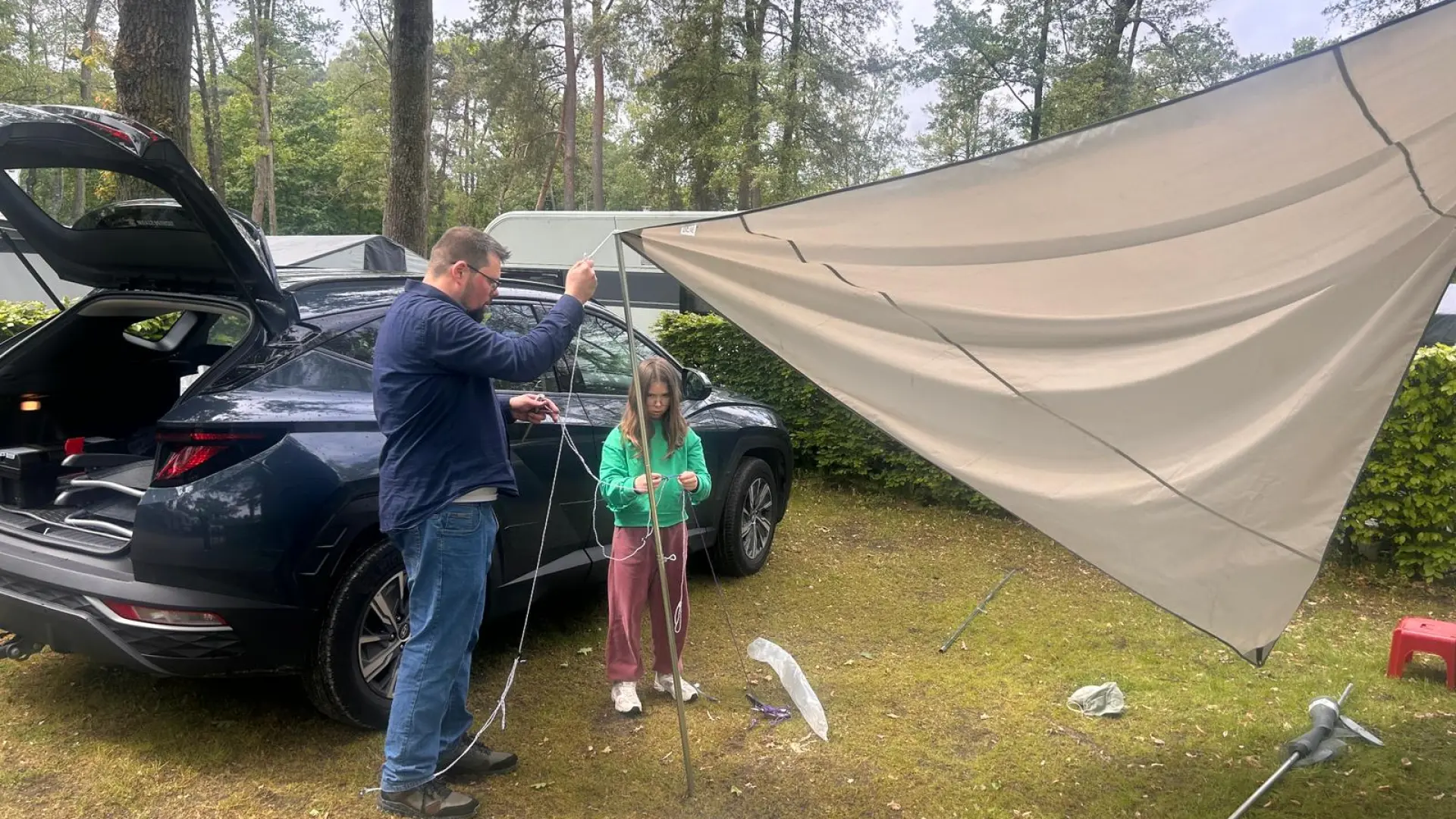 Hoofdafbeelding voor artikel Limburgse campings lopen vol…