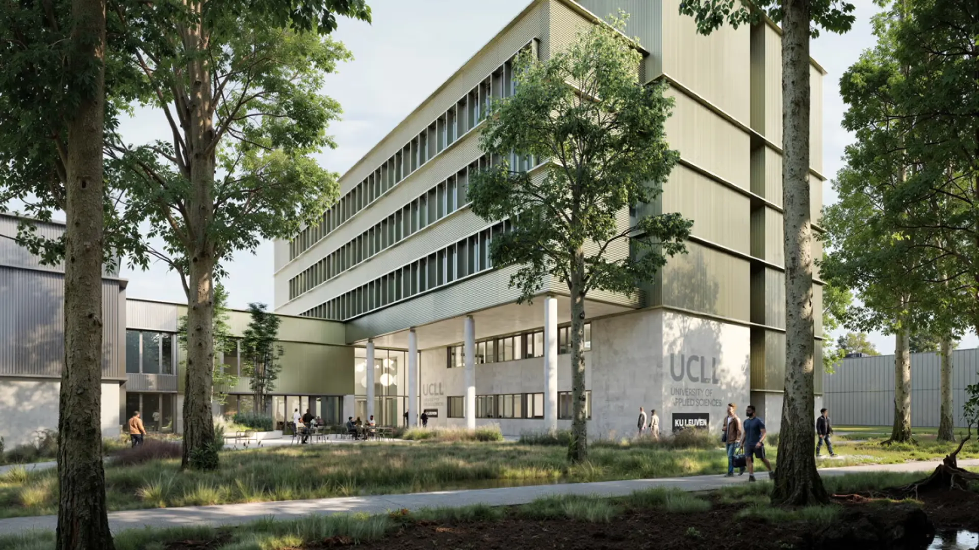 Hoofdafbeelding voor artikel UCLL toont plannen voor nieuwe…