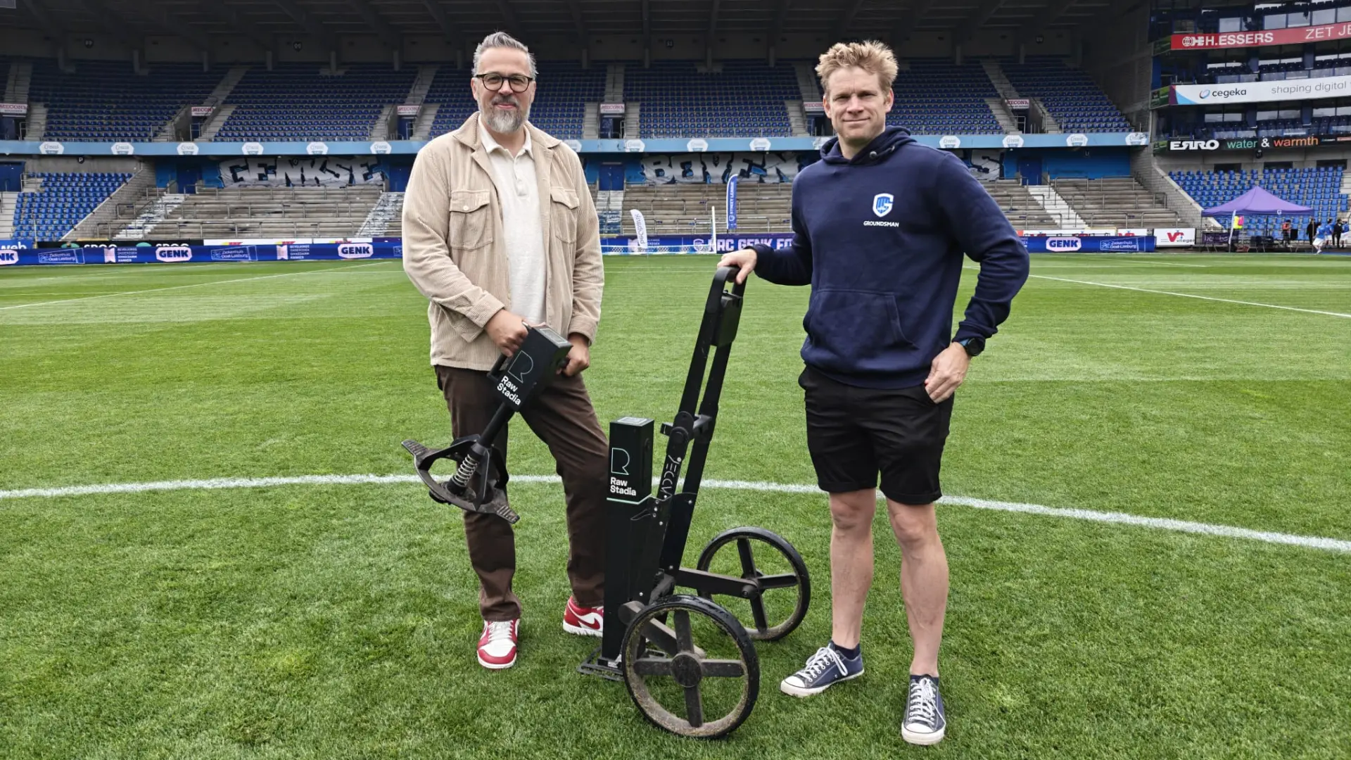 Groundsmanager Racing Genk zorgt voor perfecte grasmat op WK voetbal