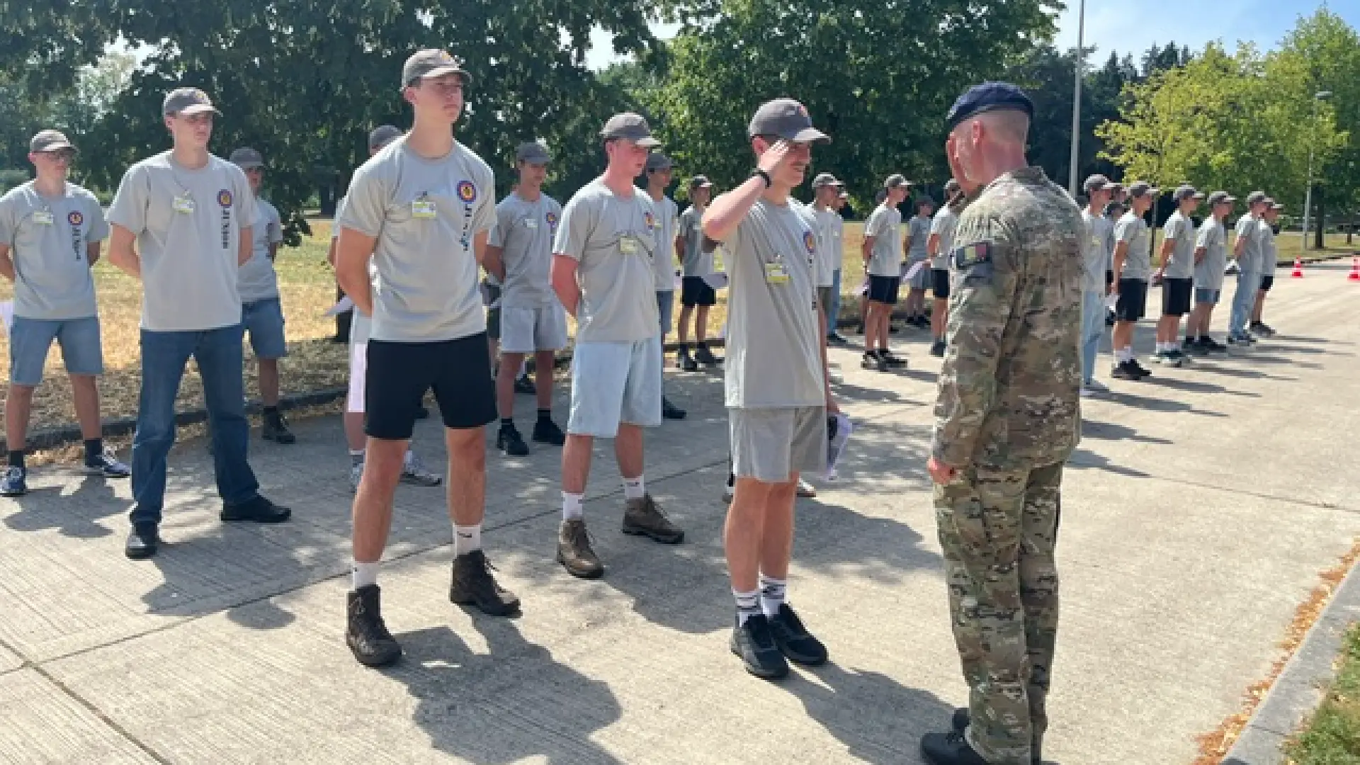 Hoofdafbeelding voor artikel Jongeren testen hun militaire…