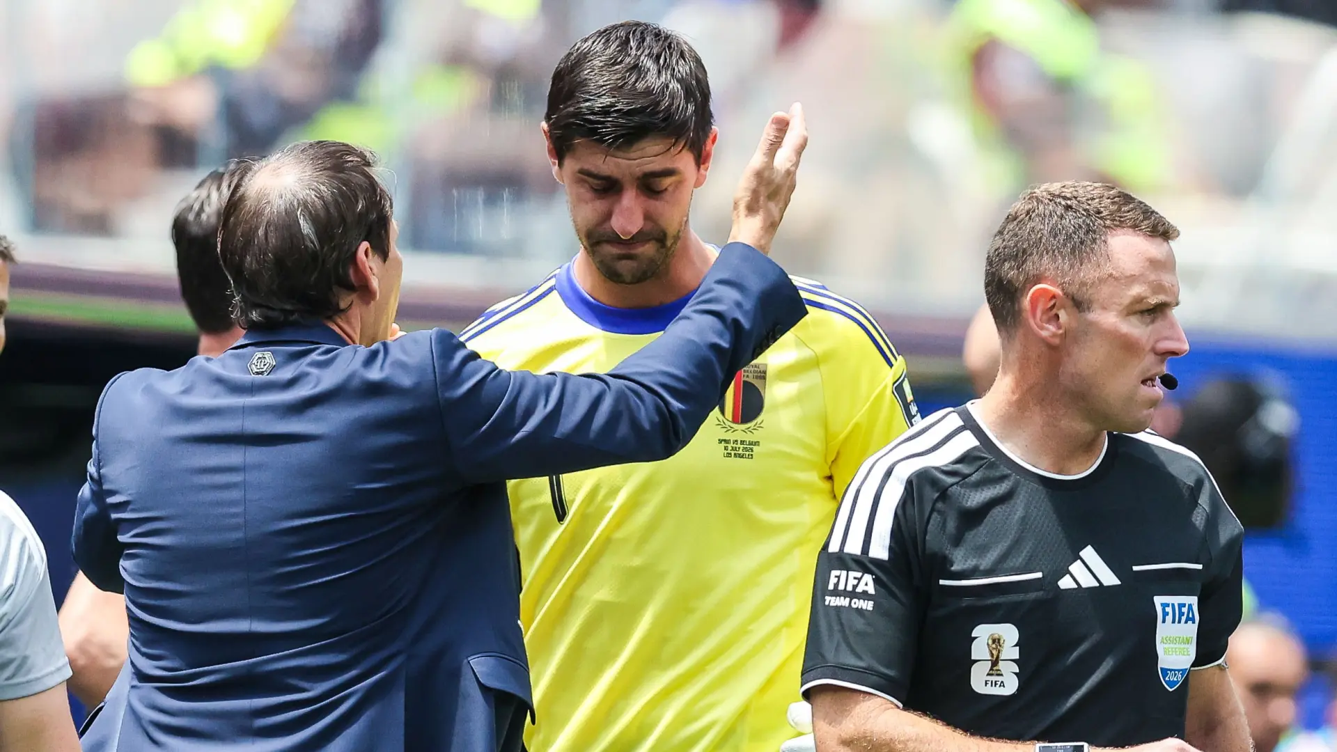 Hoofdafbeelding voor artikel Einde WK voor Rode Duivels,…